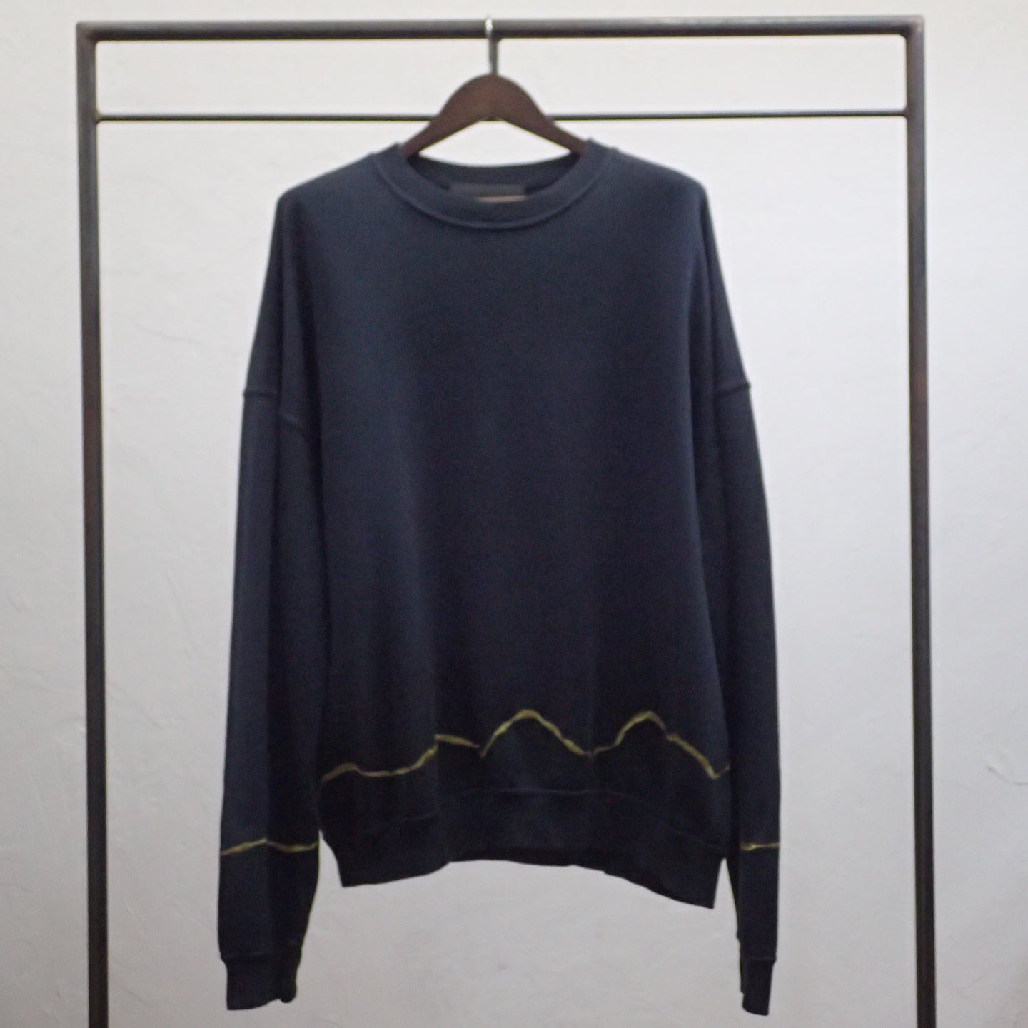 Haider Ackermann 2017AW Gold Embroidered Sweatershirt – THE