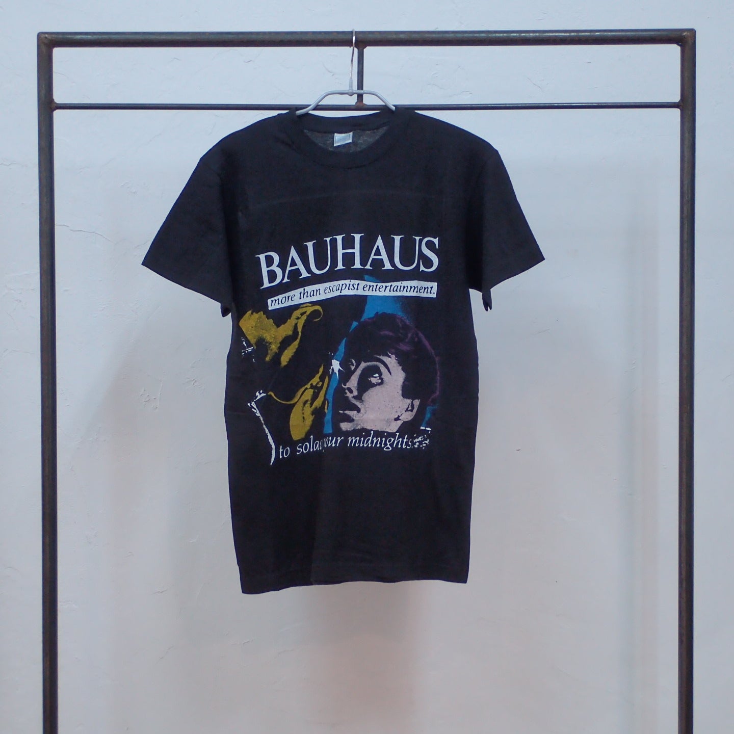 身幅47vintage Bauhaus Tシャツ　L XL バウハウス