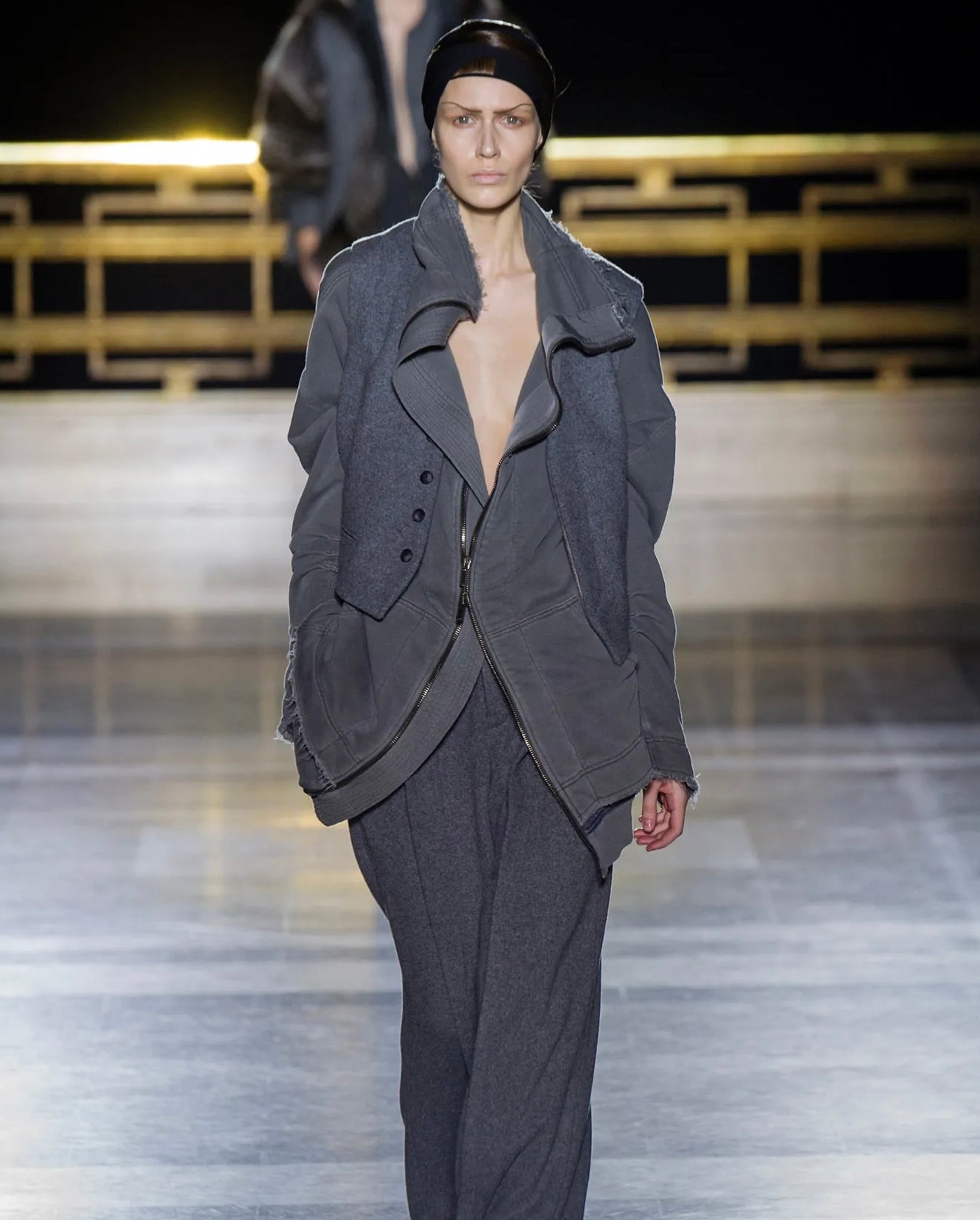 ジャケット・アウター 14aw haider ackermann collection piece Haider Ackermann 2014AW Layered Sweat Blouson – THE