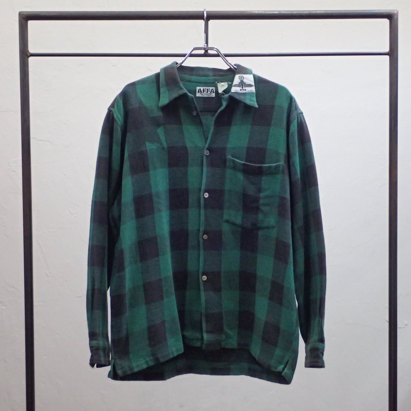 90s AFFA Philosopher Flannel Shirt 「Karl Marx」