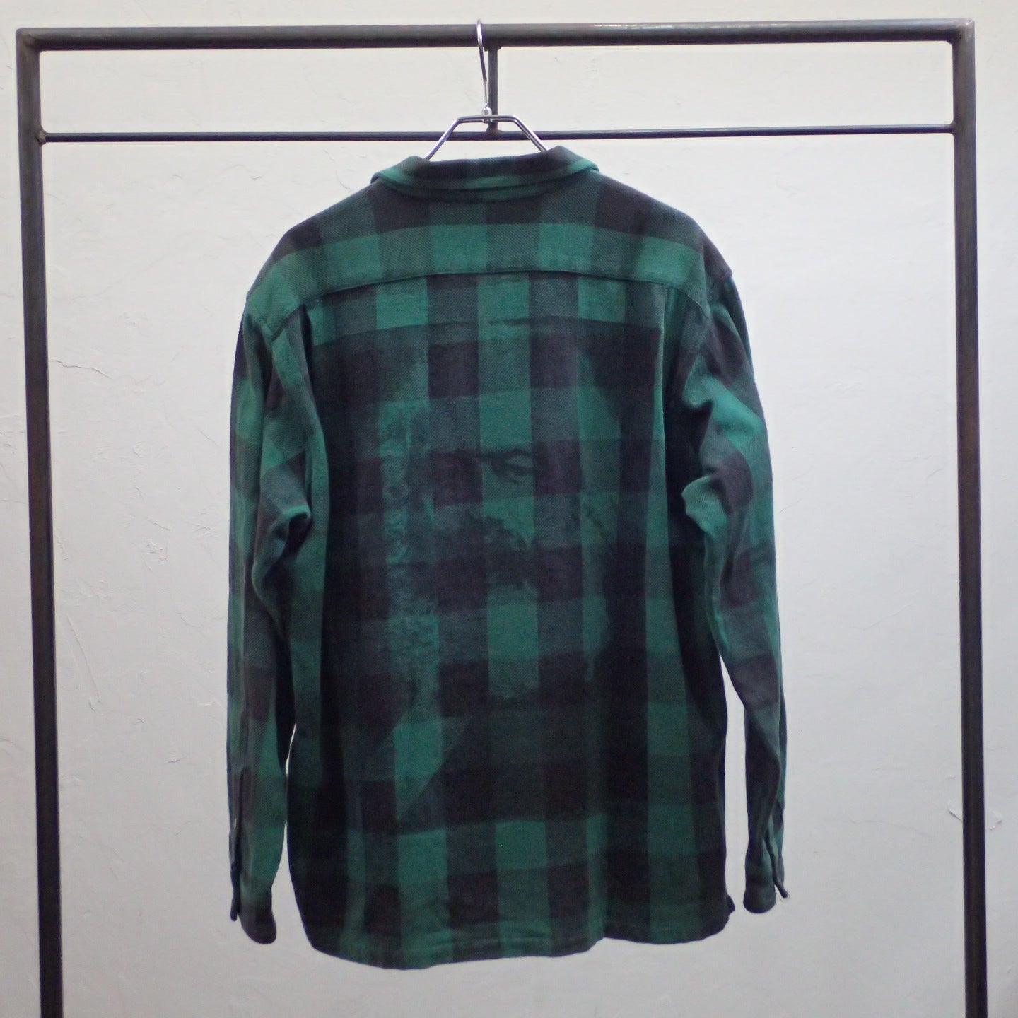90s AFFA Philosopher Flannel Shirt 「Karl Marx」