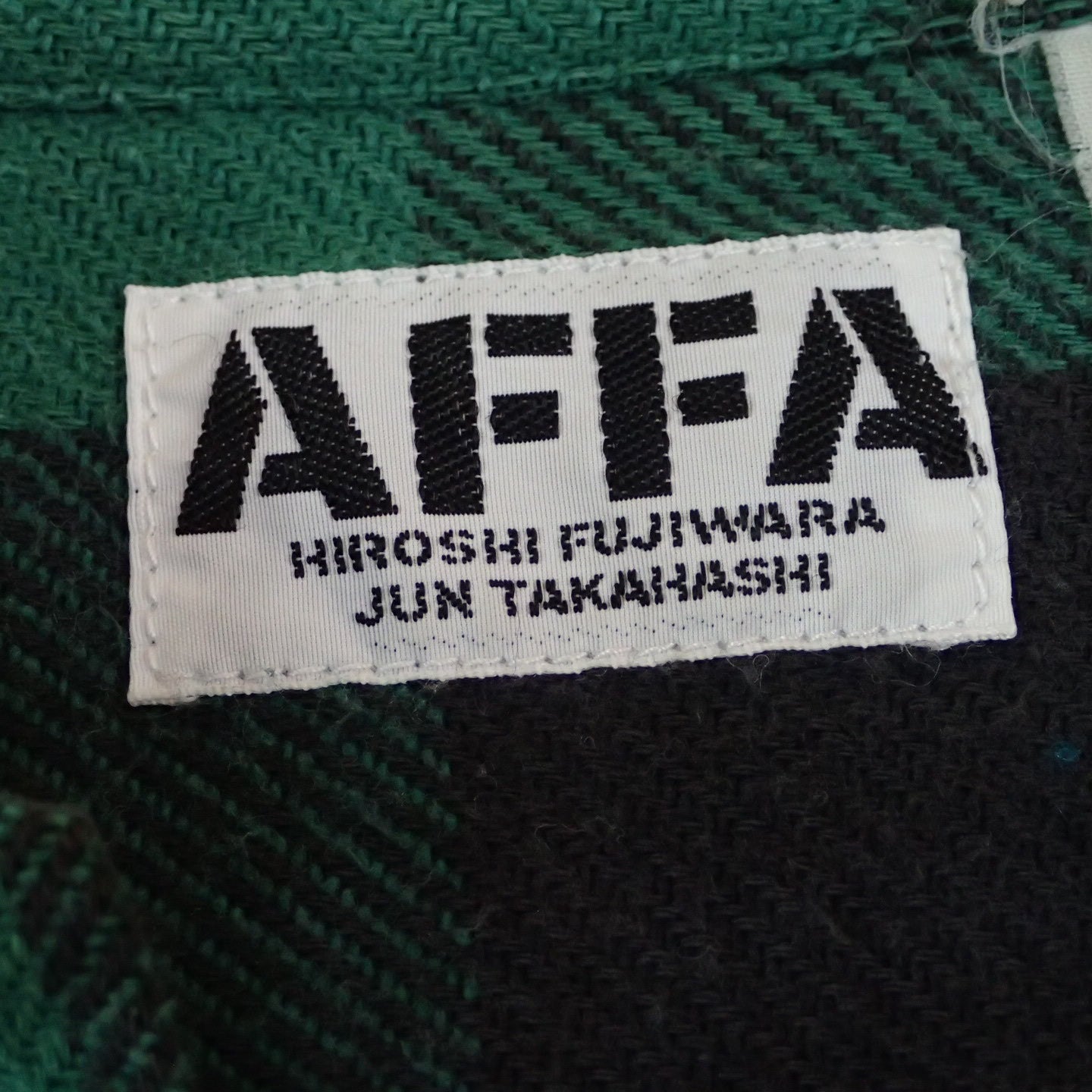 90s AFFA Philosopher Flannel Shirt 「Karl Marx」