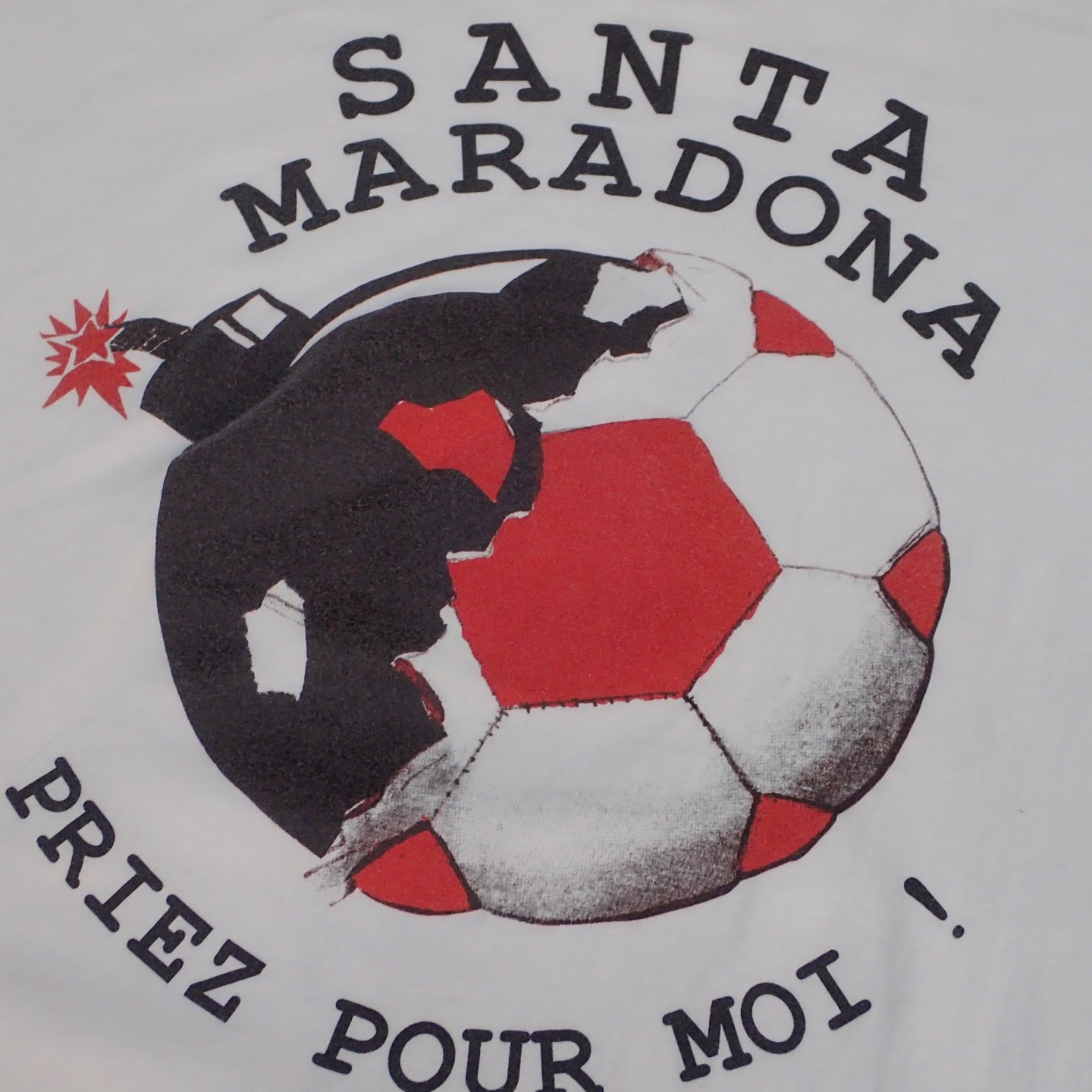 90s Mano Negra " Santa Maradona Tee "
