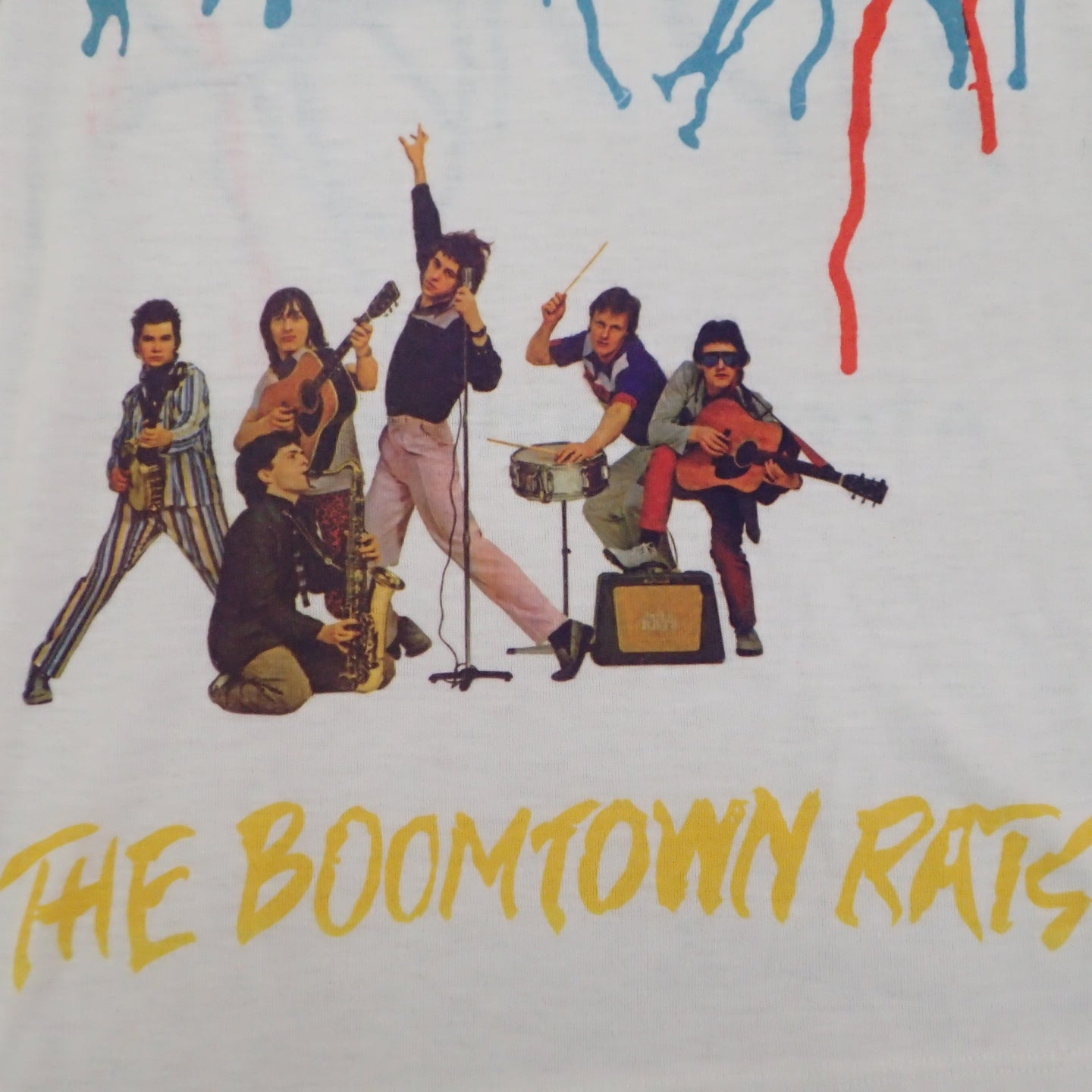 70s The Boomtown Rats " A Tonic for the Troops Tee "