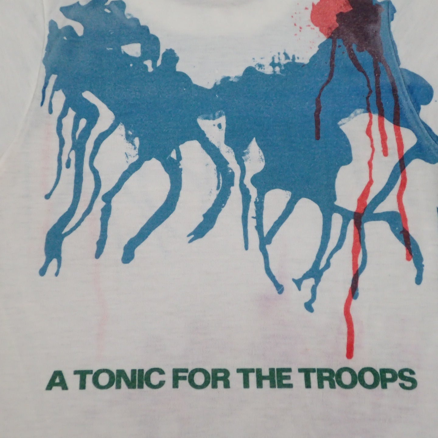 70s The Boomtown Rats " A Tonic for the Troops Tee "