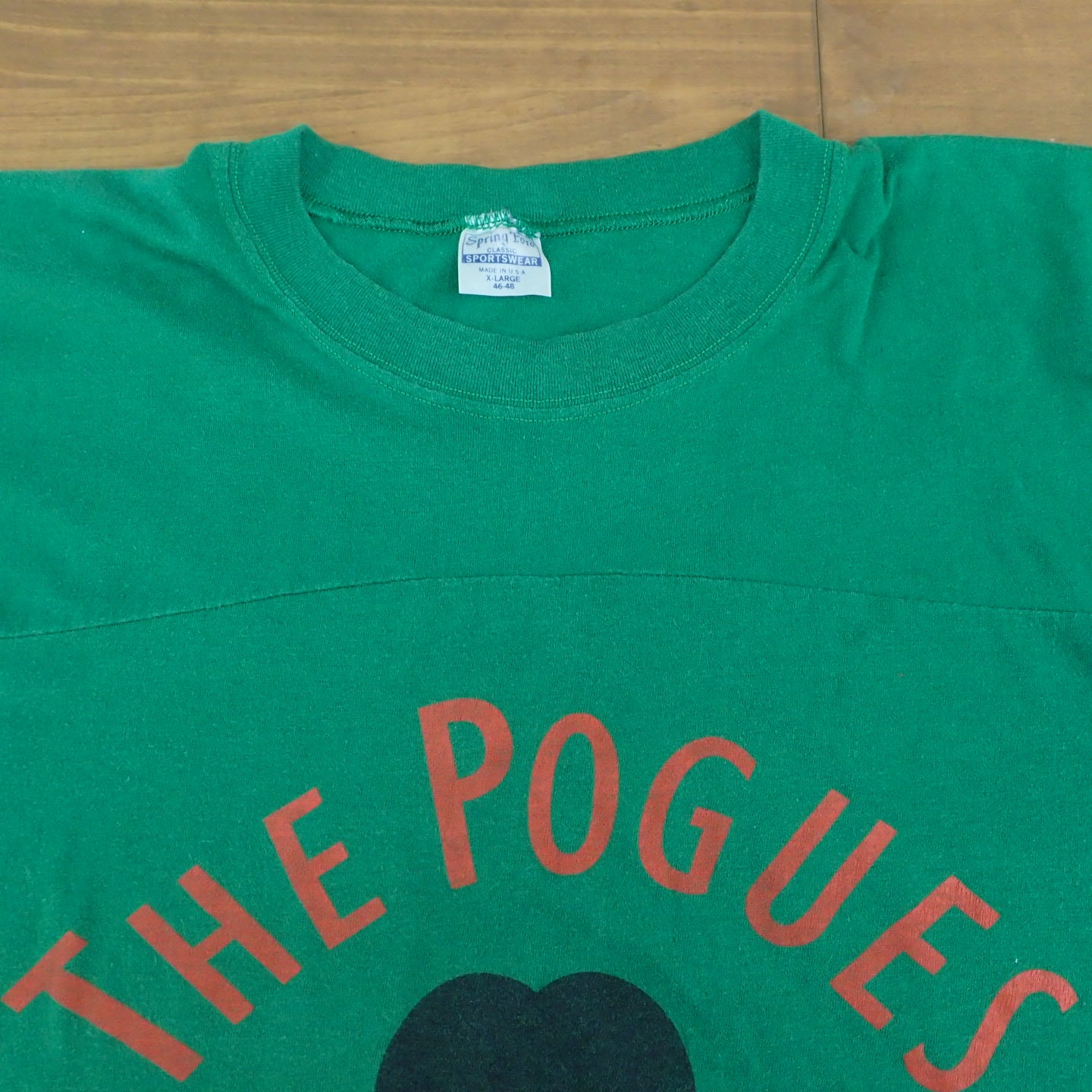 80s The Pogues " 1988 Tour Tee "