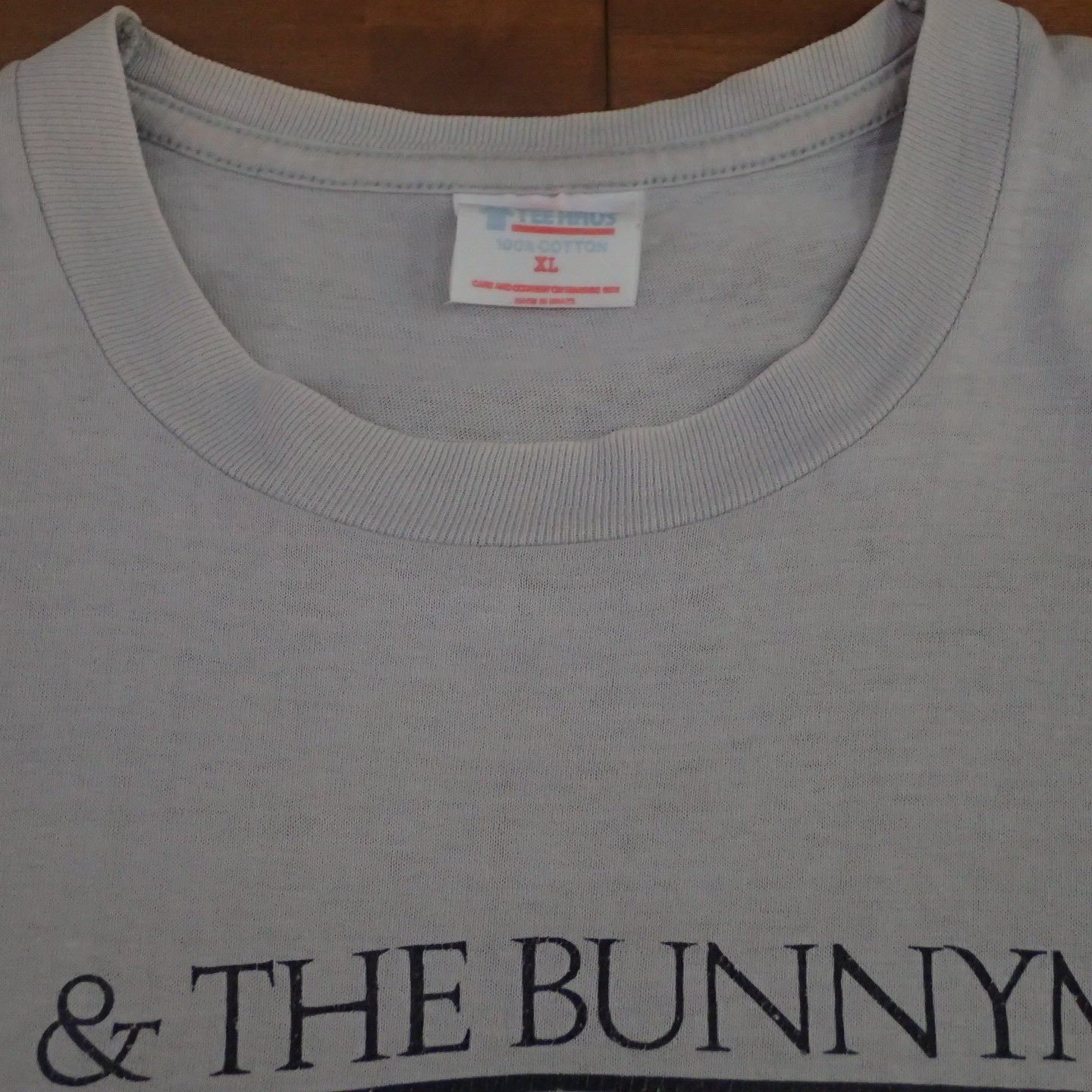 80s Echo and the Bunnymen " 1986 US tour Tee "