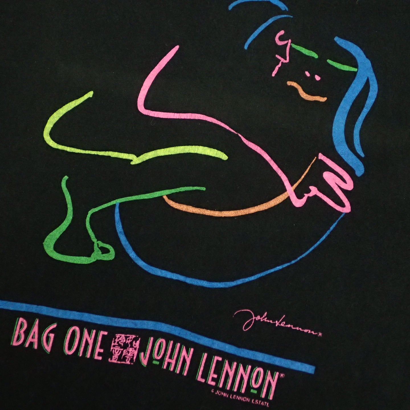 90s John Lennon " Bag One Tee "