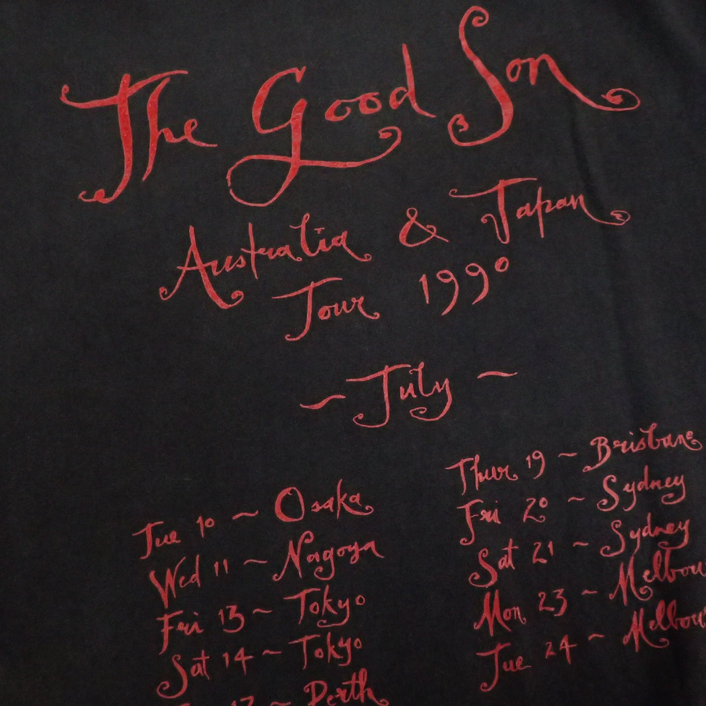 90s Nick Cave and the Bad Seeds " The Good Son Tee "