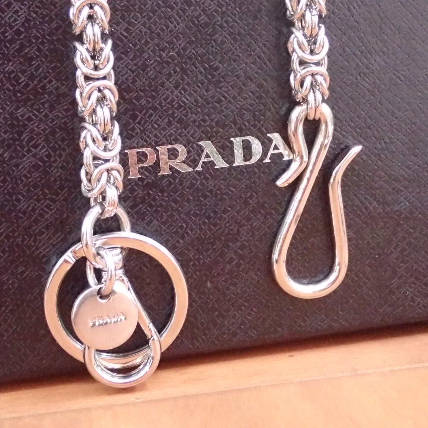 ［超希少］PRADA silver wallet chain 廃盤 即完売 PRADA “2008 Wallet Chain“ – THE STOKEDGATE Tokyo