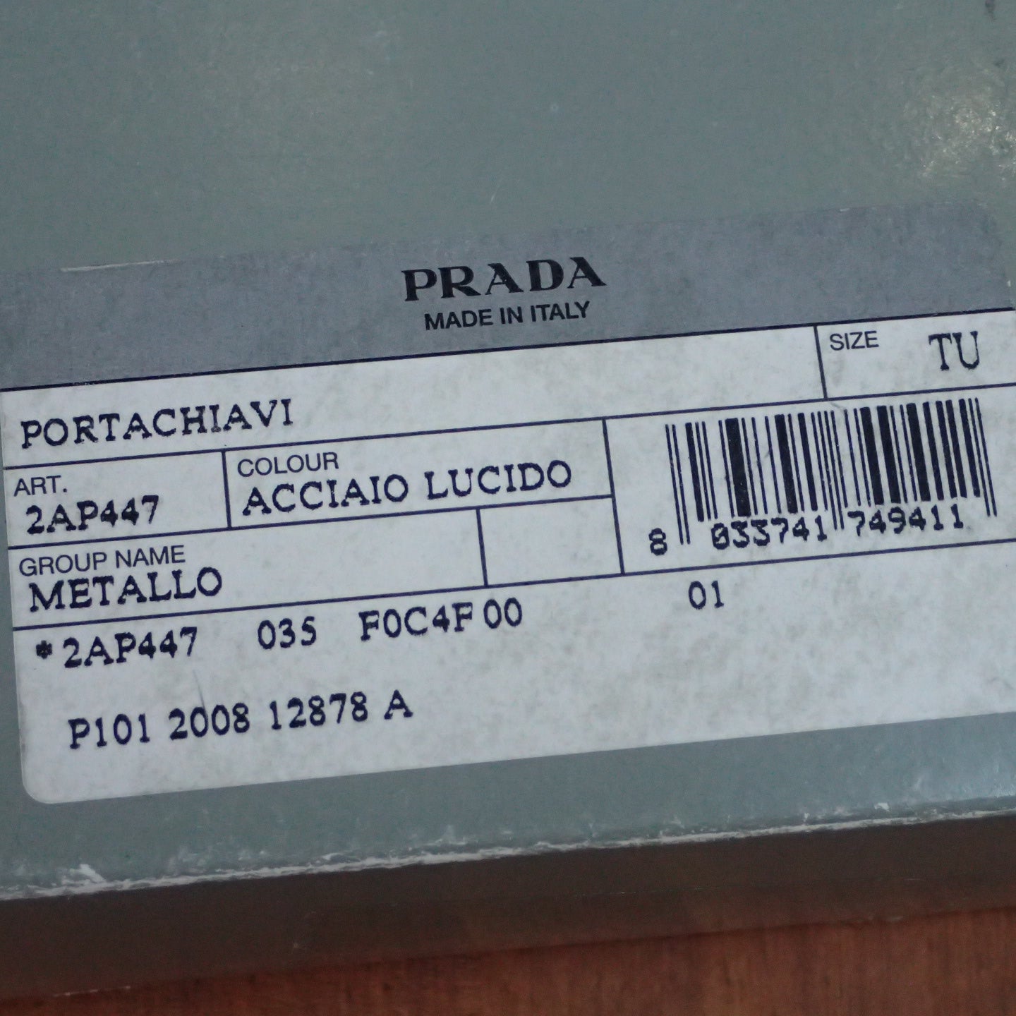 PRADA “2008 Wallet Chain“