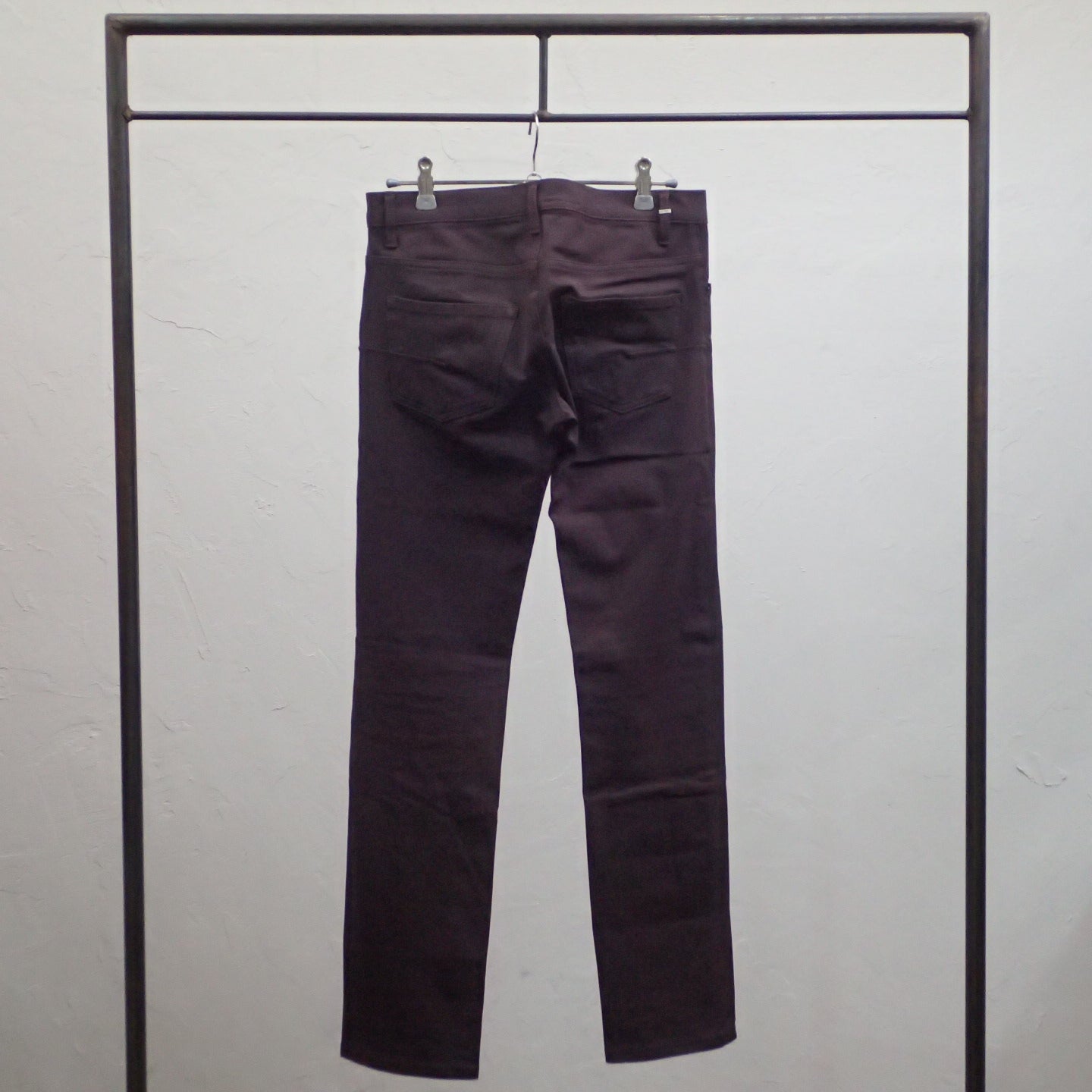 Dior Homme 08aw Deep Red Stretch Pants