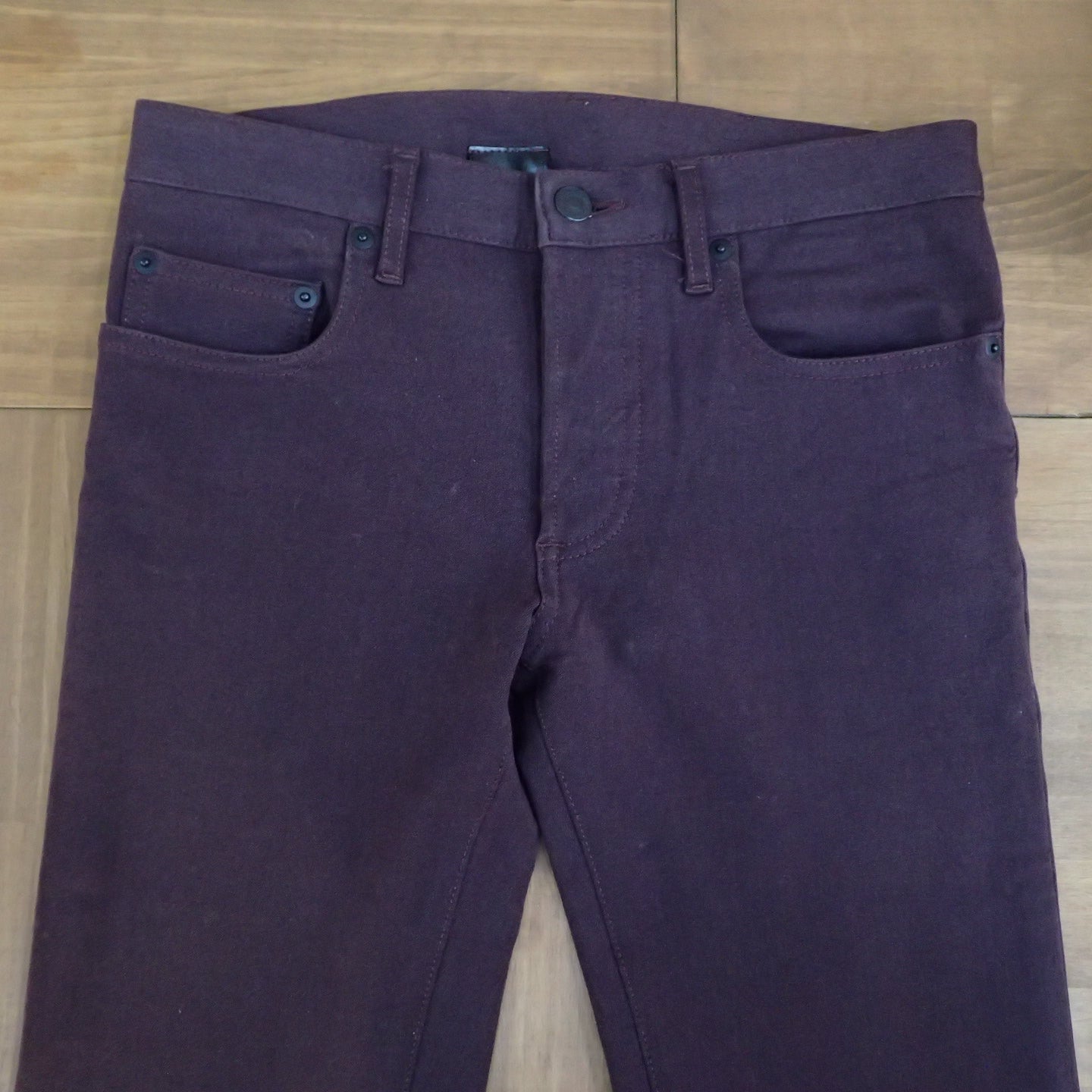 Dior Homme 08aw Deep Red Stretch Pants