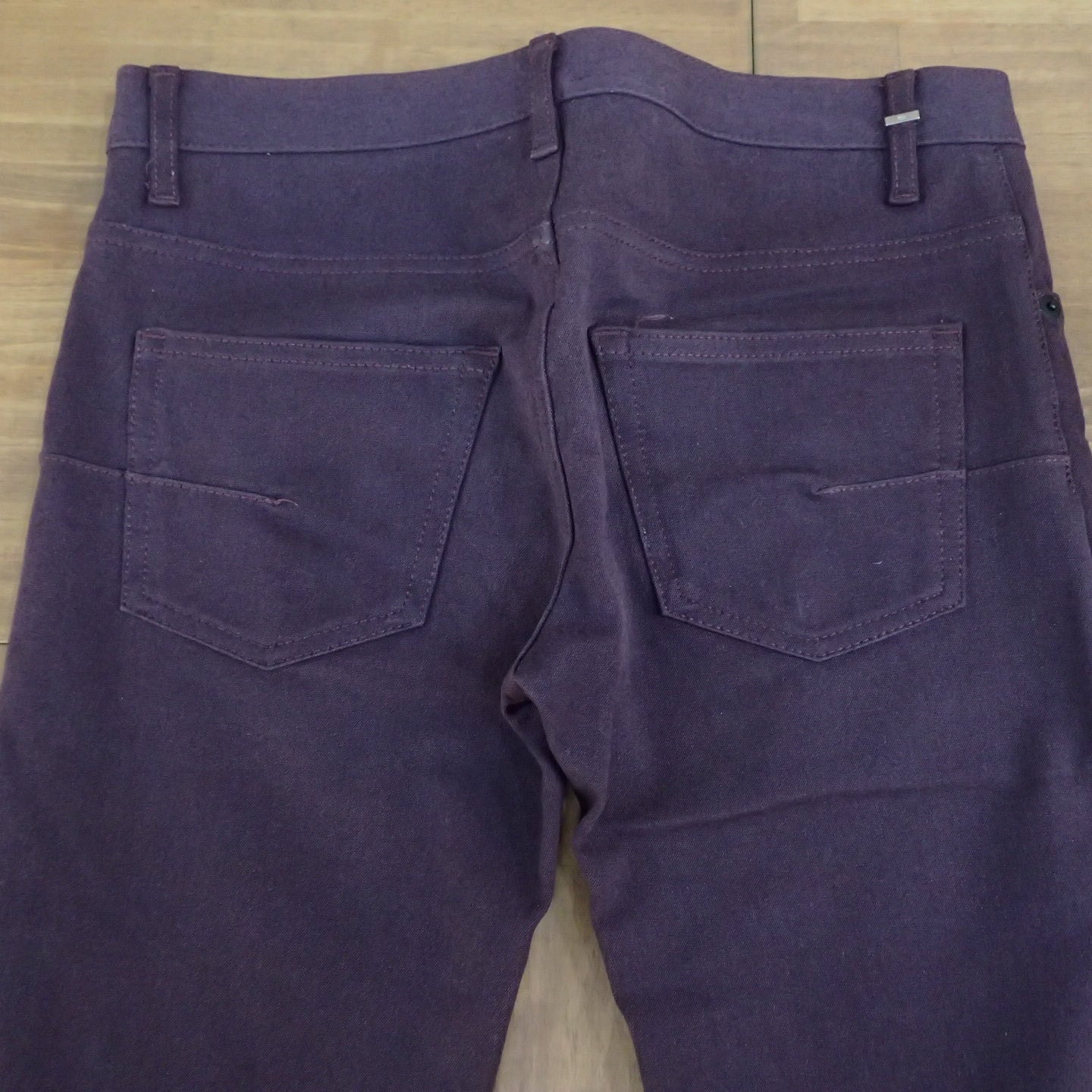 Dior Homme 08aw Deep Red Stretch Pants