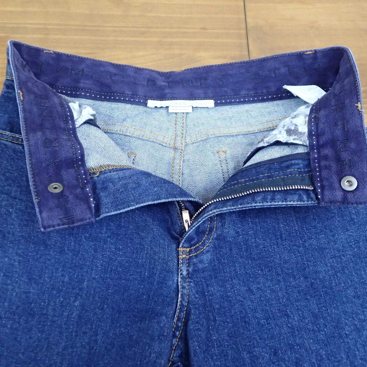 STELLA McCARTNEY Wide Indigo Denim