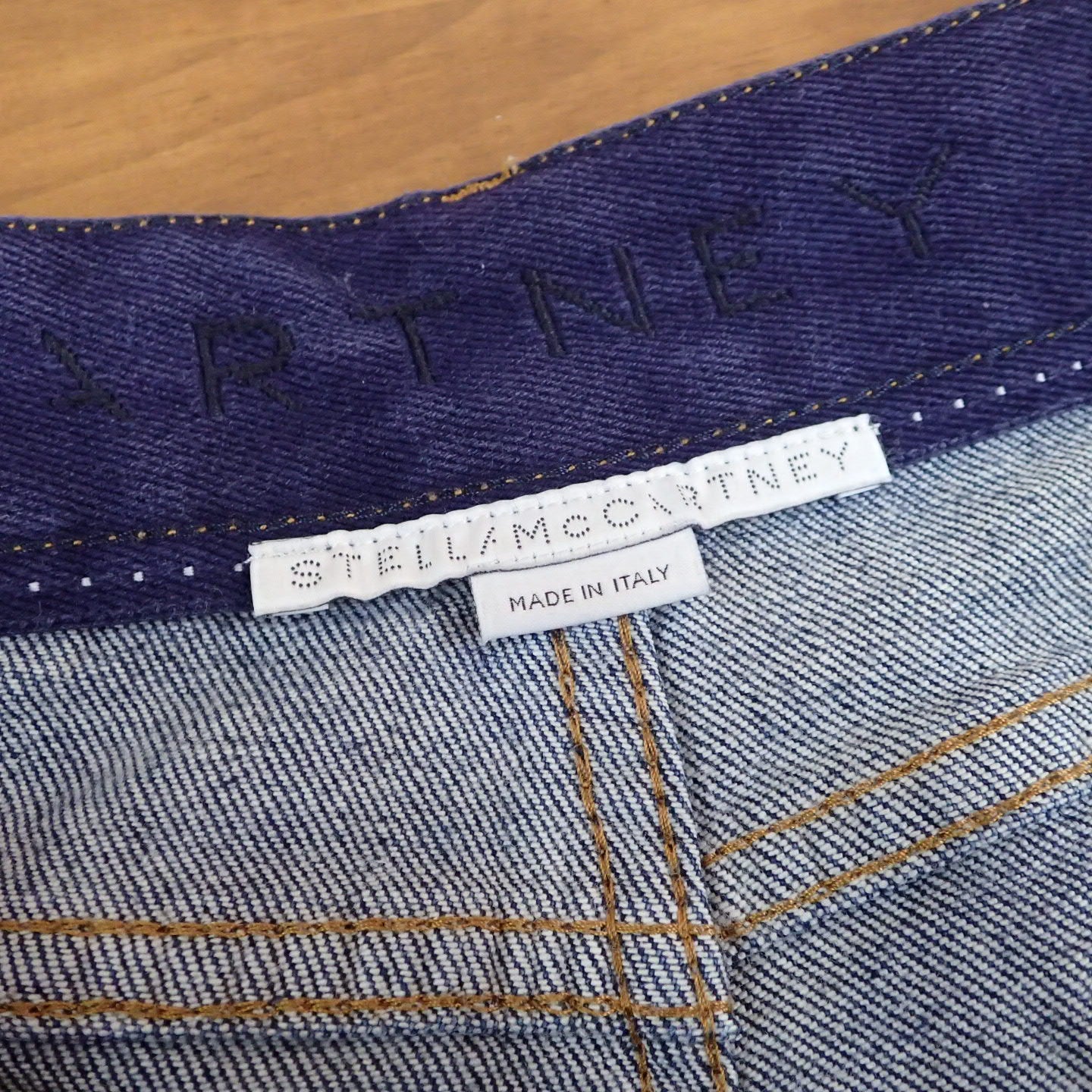 STELLA McCARTNEY Wide Indigo Denim – THE STOKEDGATE Tokyo