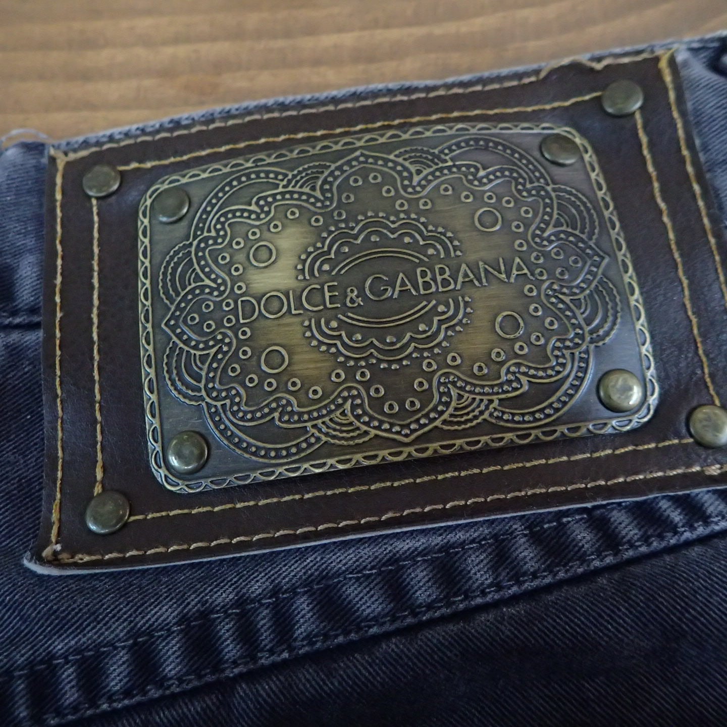 Dolce & Gabbana Black Damage Denim – THE STOKEDGATE Tokyo