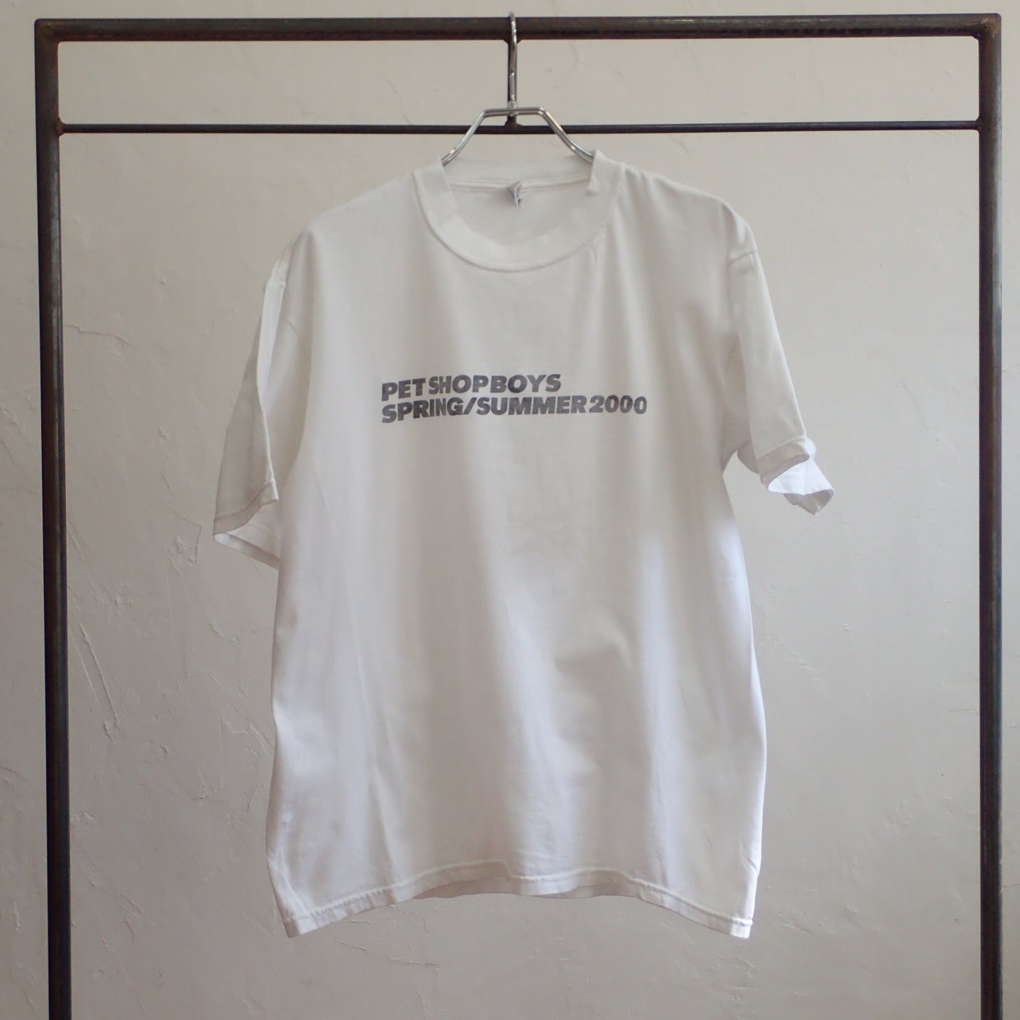 00s Pet Shop Boys " S/S tour Tee "