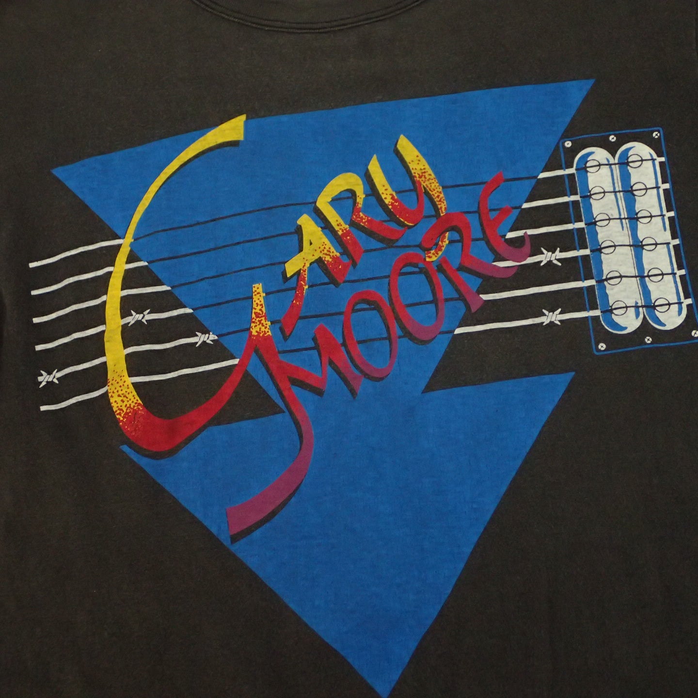 80s Gary Moore " Run for Cover Tee "