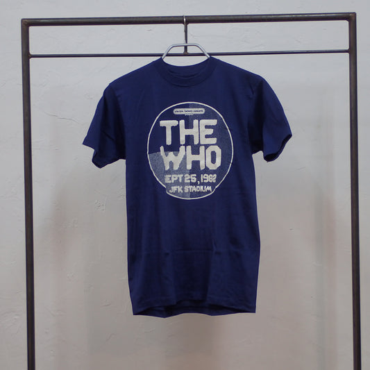 80s The Who T-shirt "Live at JFK Stadium Tee"