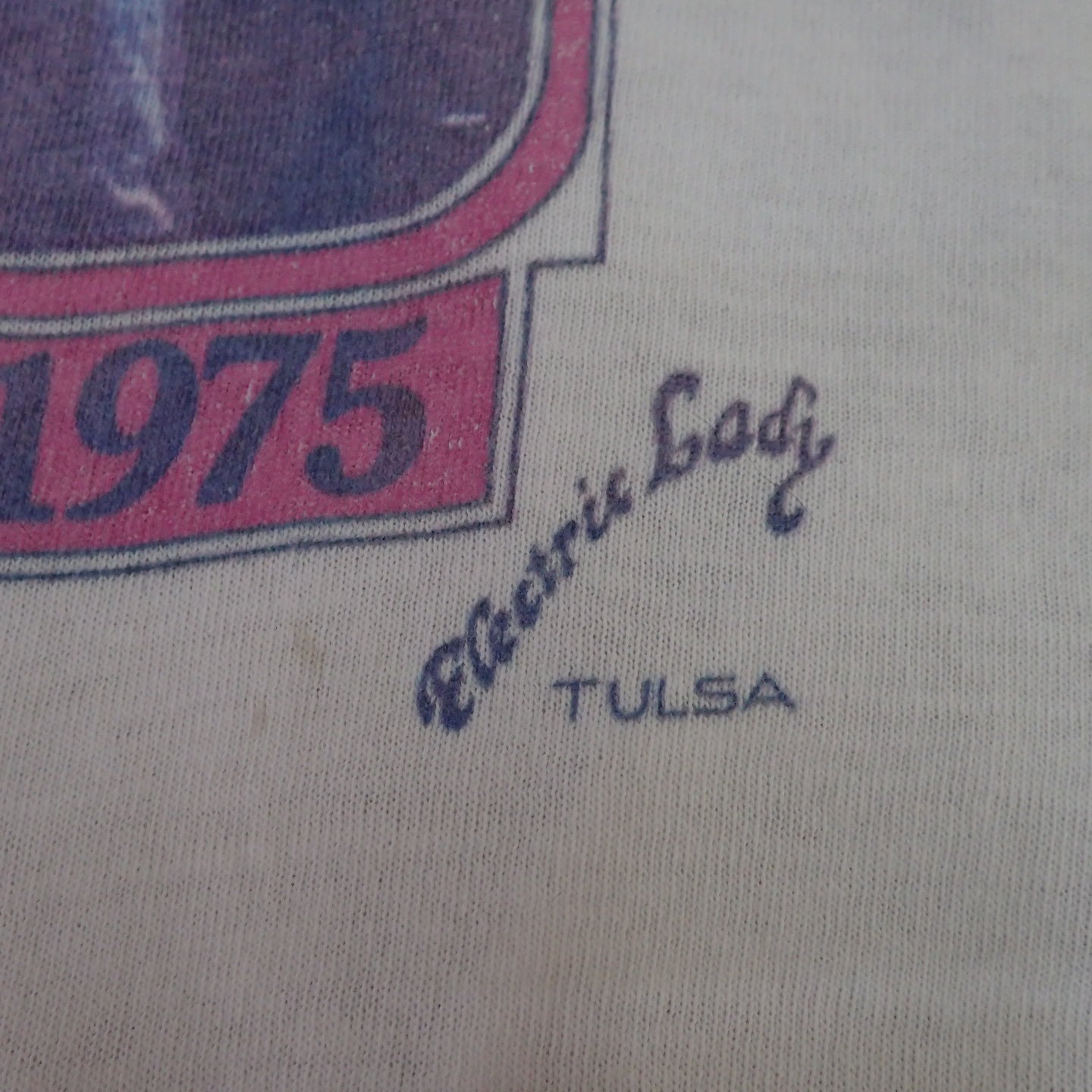 70s Ten Years After " 1975 Tour Tee "