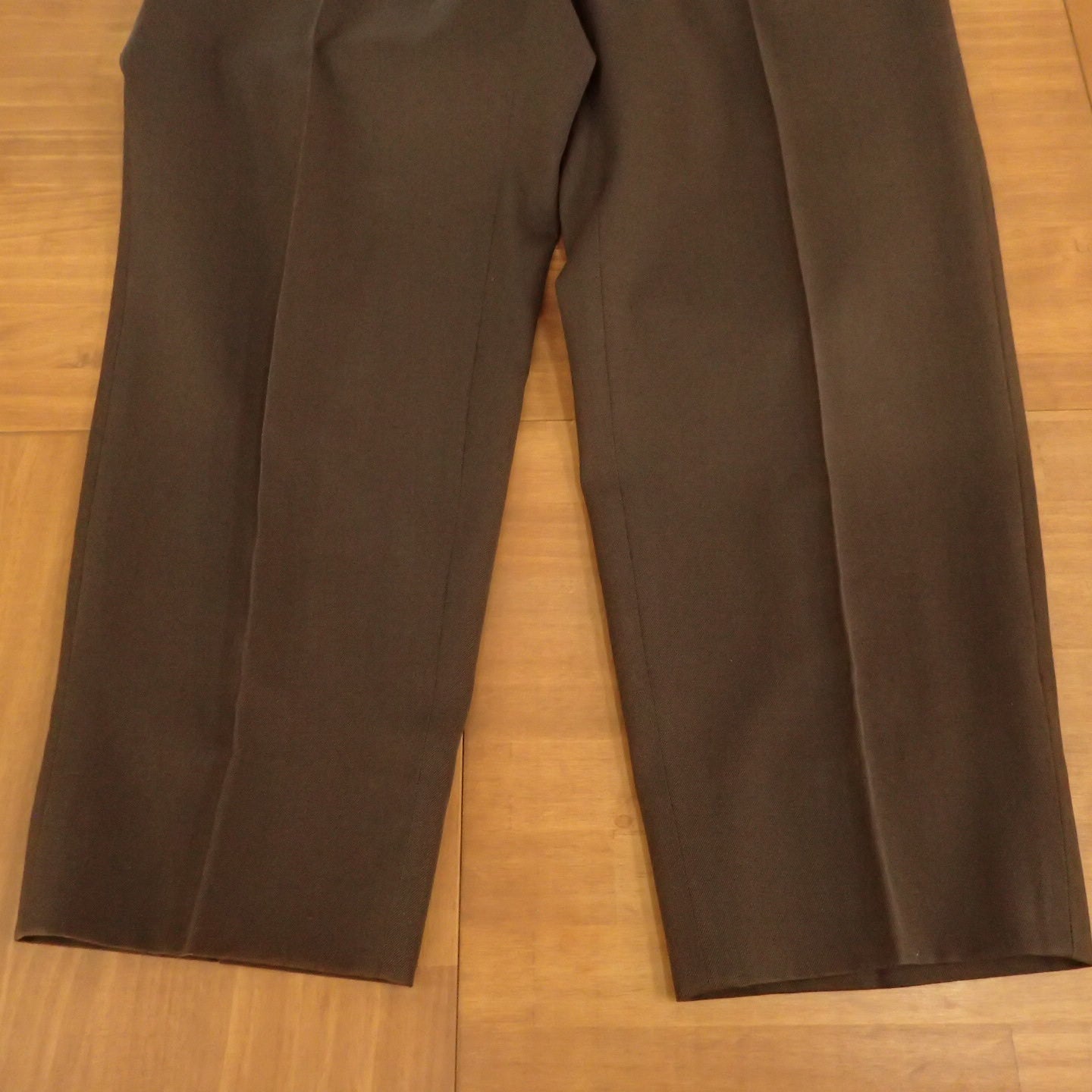 Jil Sander “ Tapered Pants “ Dark Brown 44