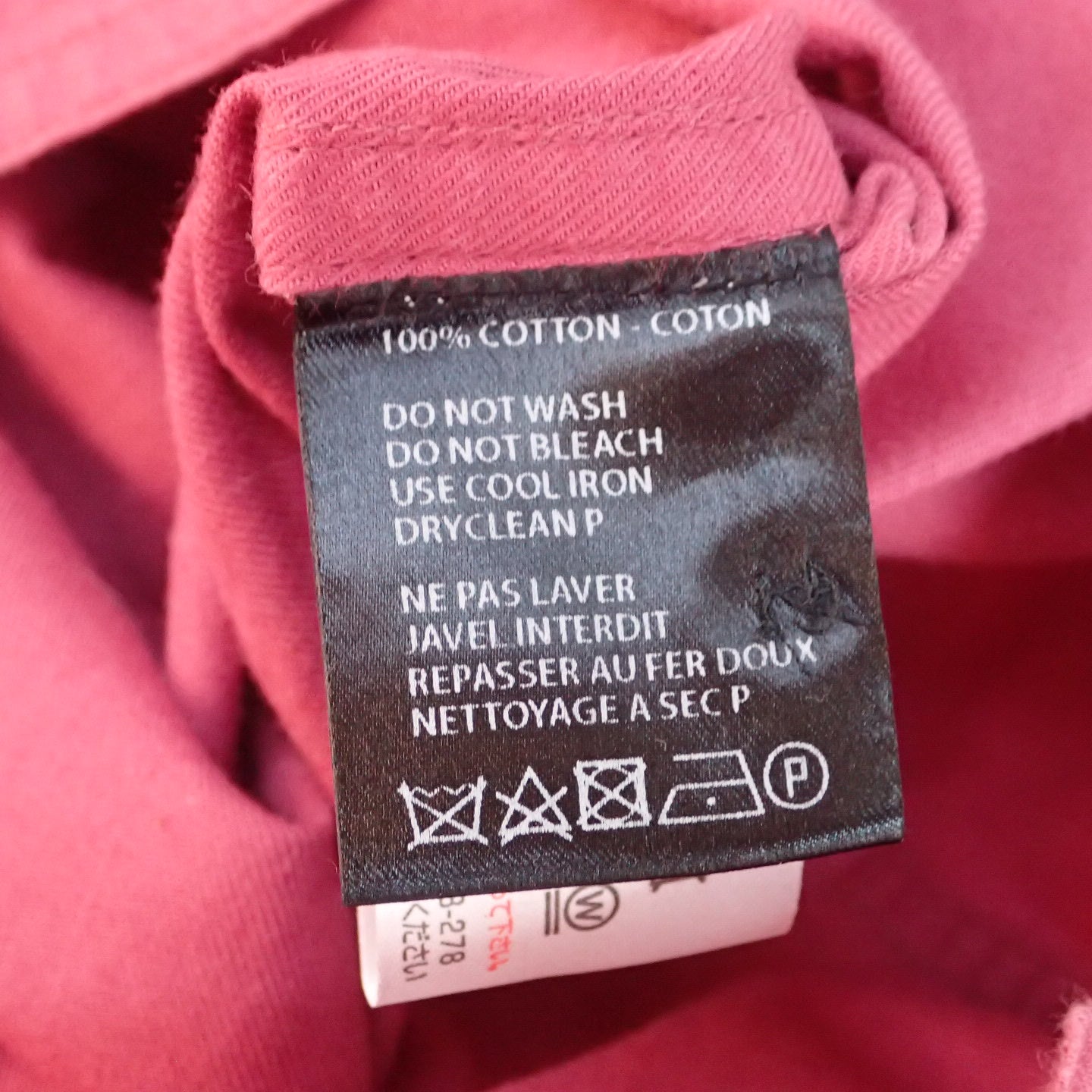 Haider Ackermann Pink Cotton Shirt