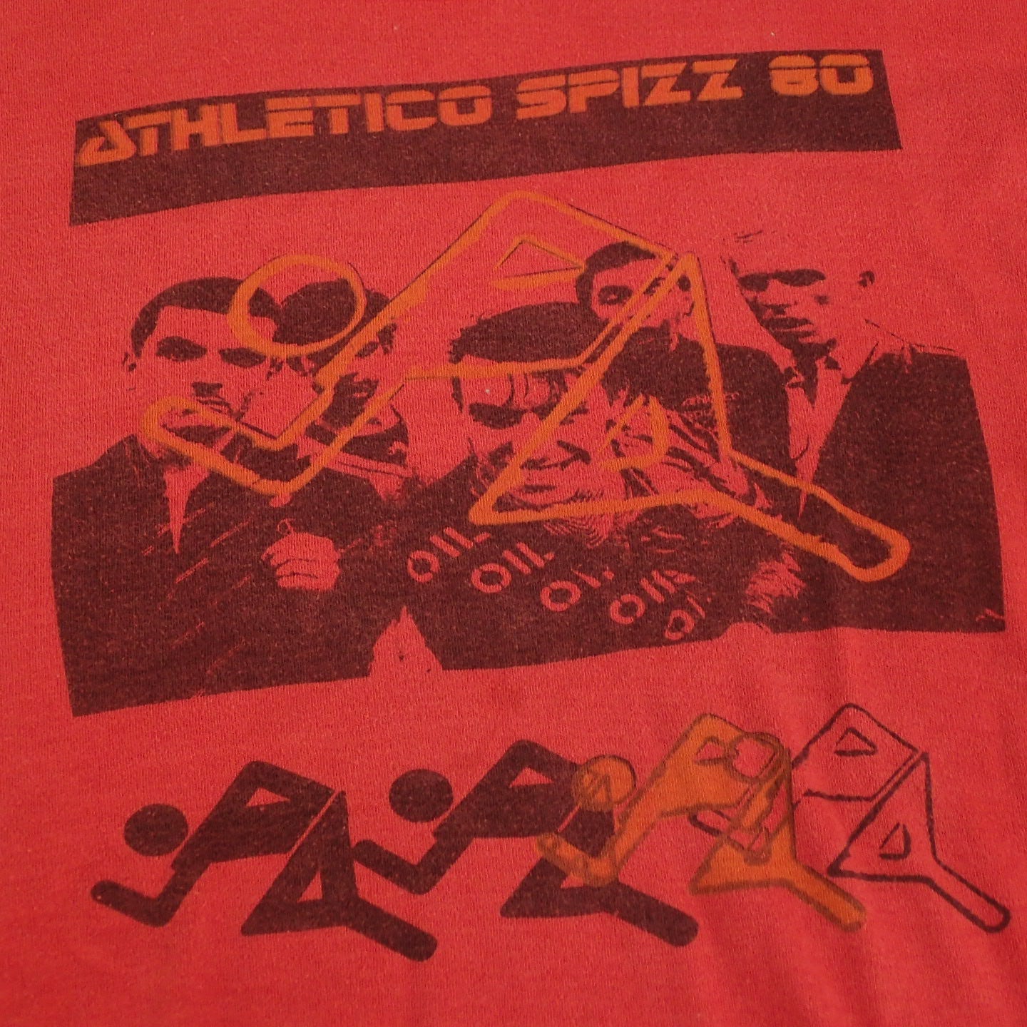 80s Athletico Spizz 80 " Do A Runner Tee"