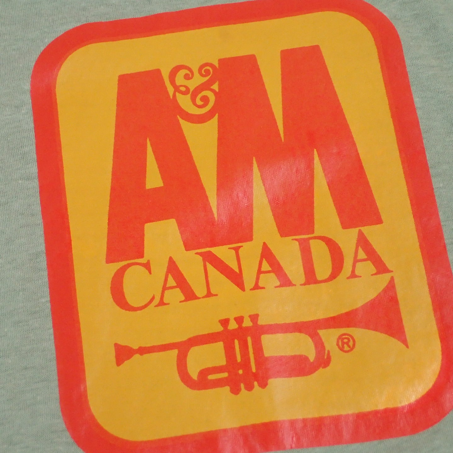 70s A&M Records " Promo Tee "