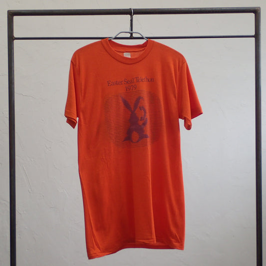 70s Easterseals Telethon " Icon Tee "　Orange