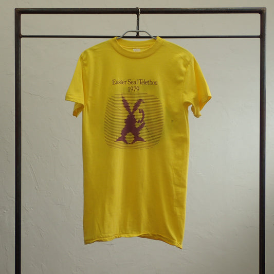 70s Easterseals Telethon " Icon Tee "　Yellow