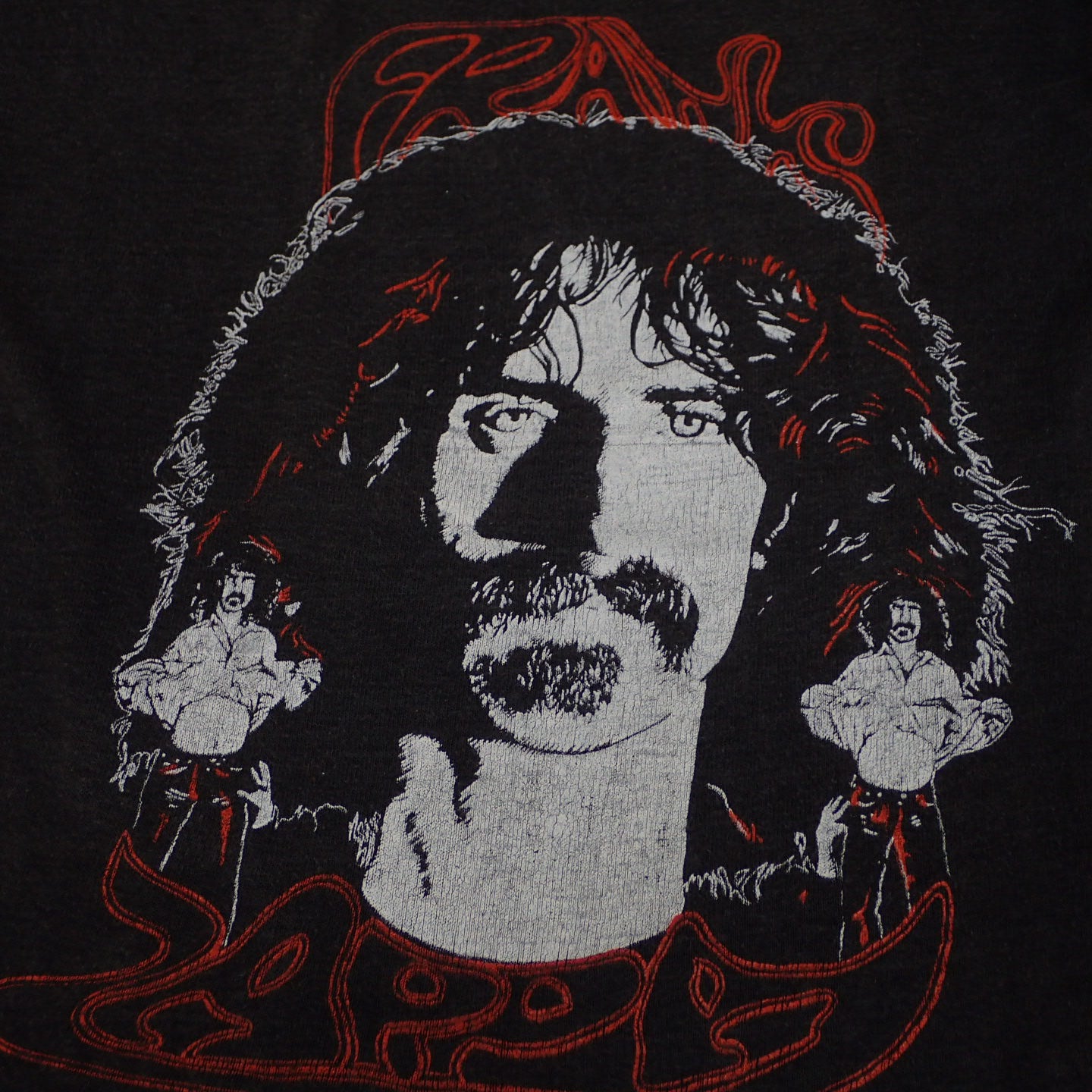 70s Frank Zappa " 1977 Tour Tee "