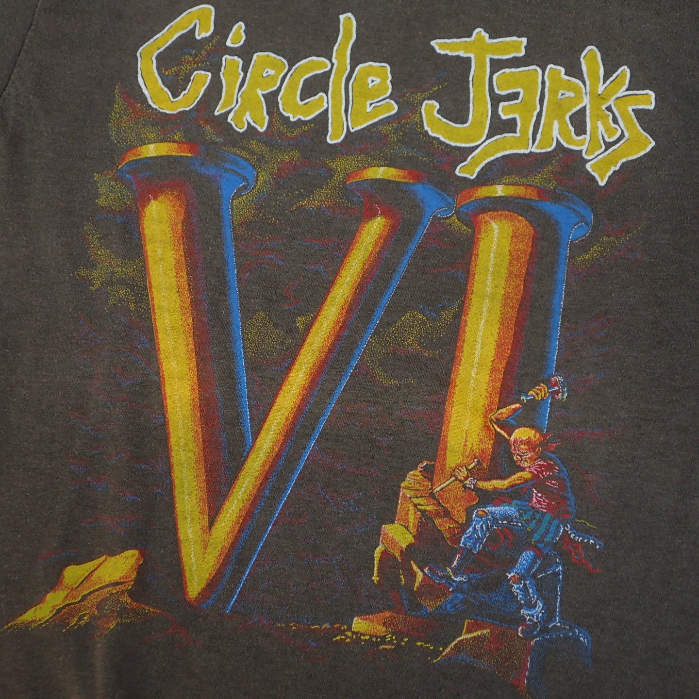 80s Circle Jerks " VI Tee "