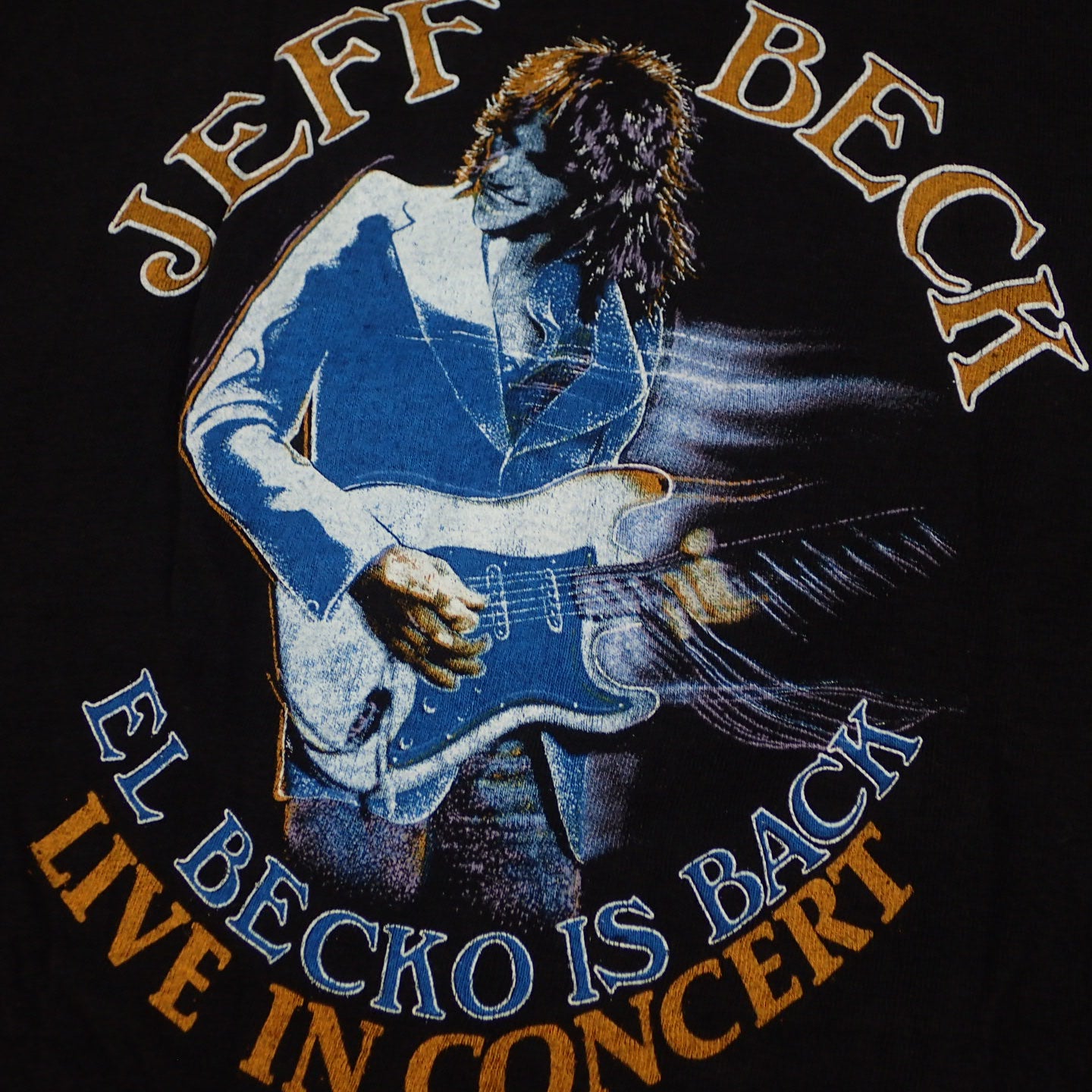 80s Jeff Beck T-shirt "1980 US Tour Tee"