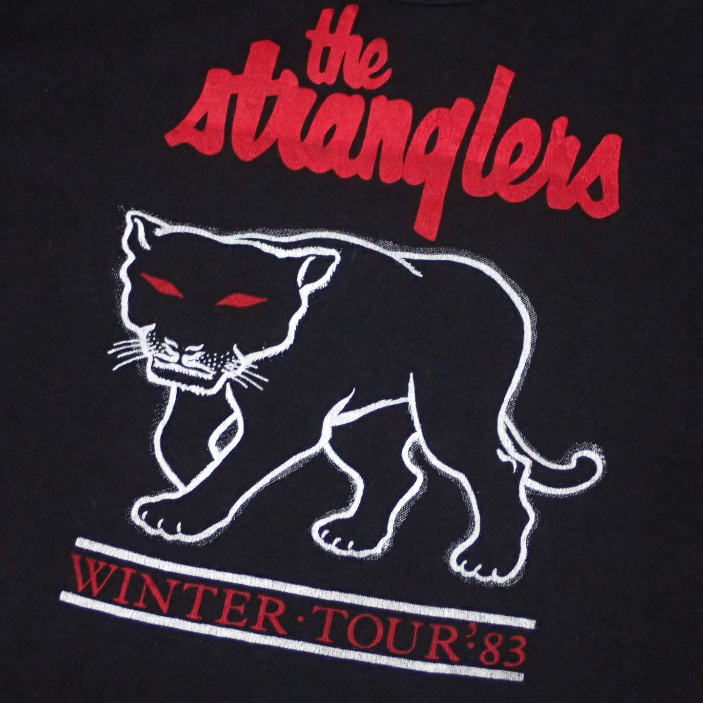 80s The Stranglers T-shirt "Feline Tee"