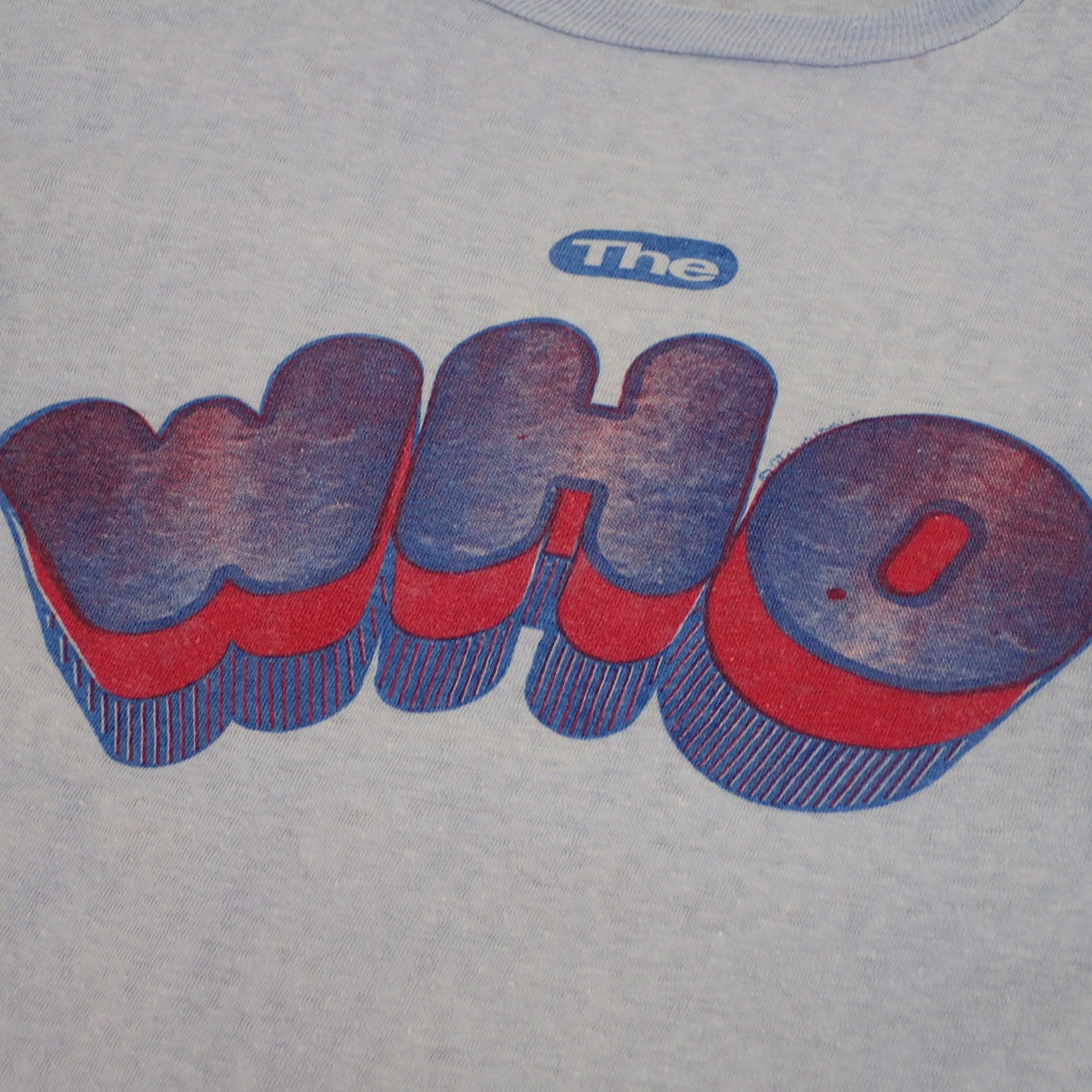 70s The Who " Logo Tee "