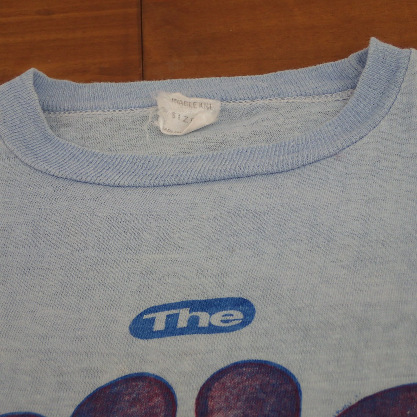 70s The Who " Logo Tee "