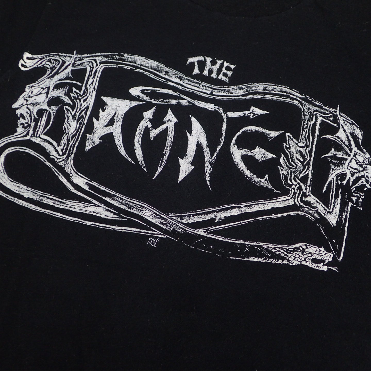 80s The Damned T-shirt "The Black Album Tee"