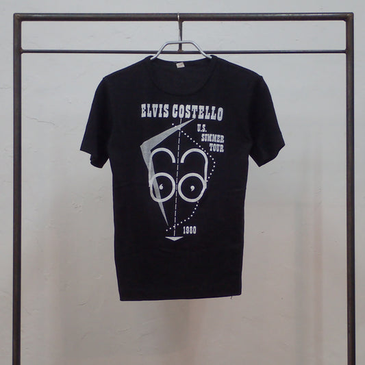 80s Elvis Costello T-shirt "1980 Tour Tee"