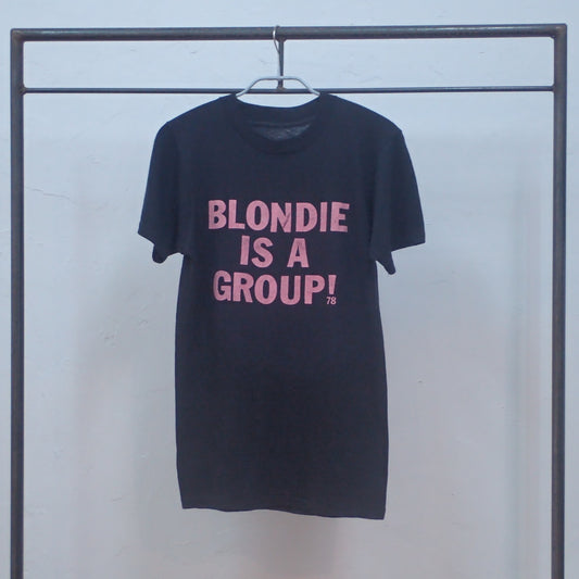 70s Blondie T-shirt "Blondie is a Group! Tee"