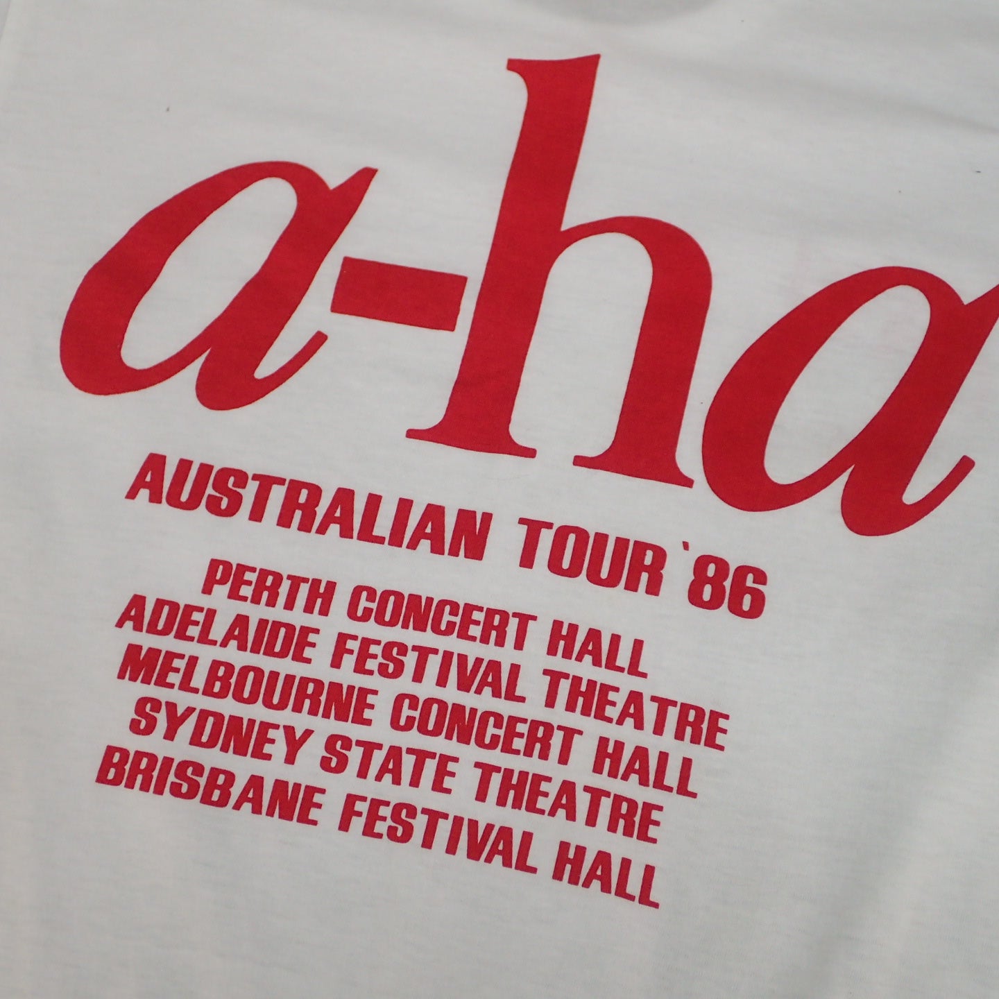 80s a-ha " Hunting High And Low Tee "