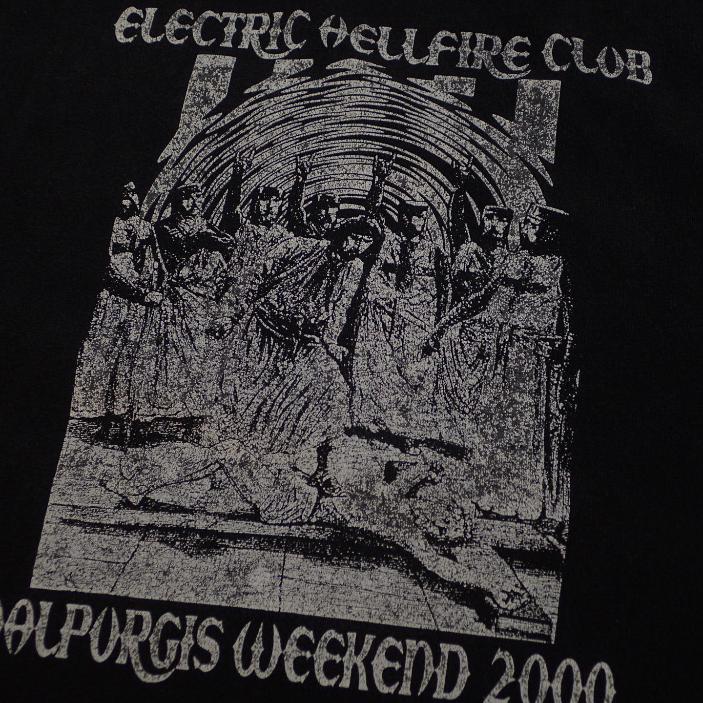 00s The Electric Hellfire Club " Knights Templars Tee "