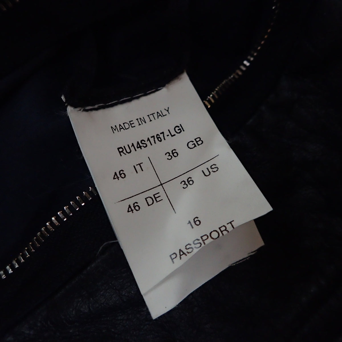 Rick Owens 2014ss Collarless Leather Blouson