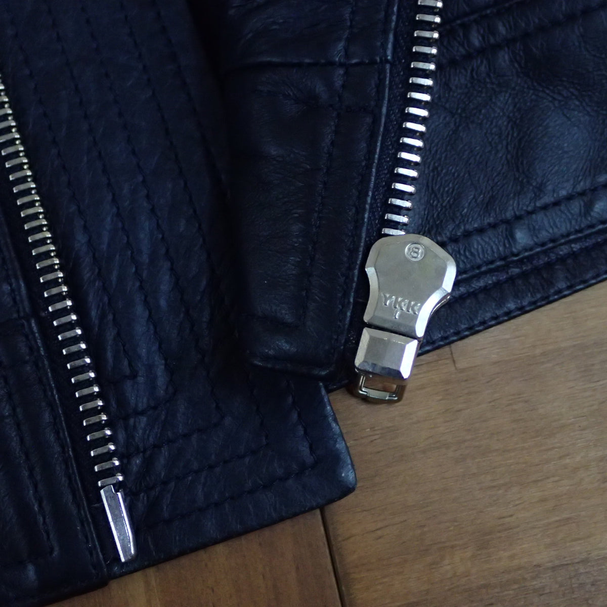 Rick Owens 2014ss Collarless Leather Blouson
