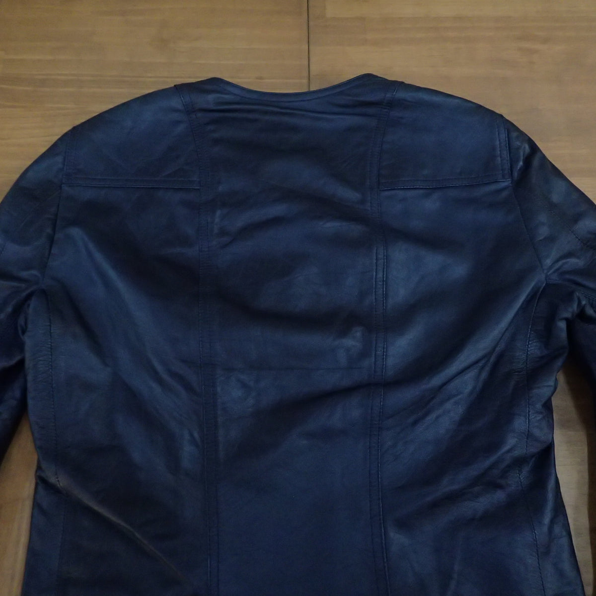 Rick Owens 2014ss Collarless Leather Blouson