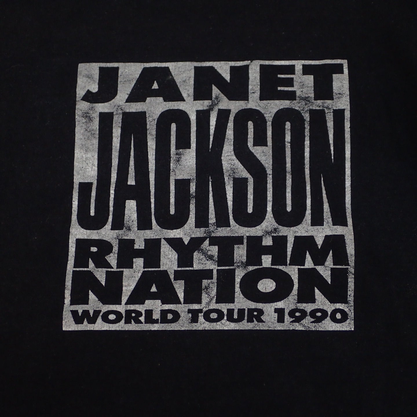 90s Janet Jackson " Rhythm Nation Tee "