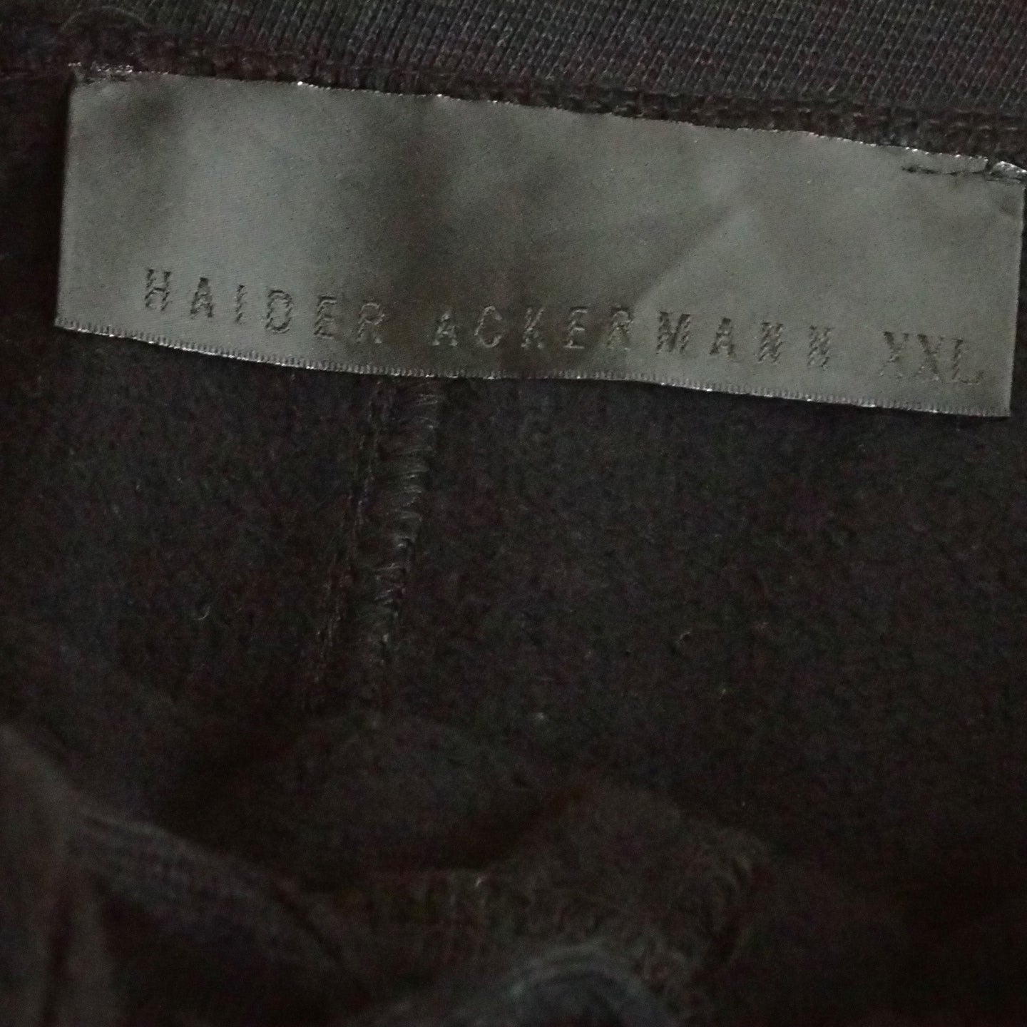 Haider Ackermann Black Sweaterpants Size XXL
