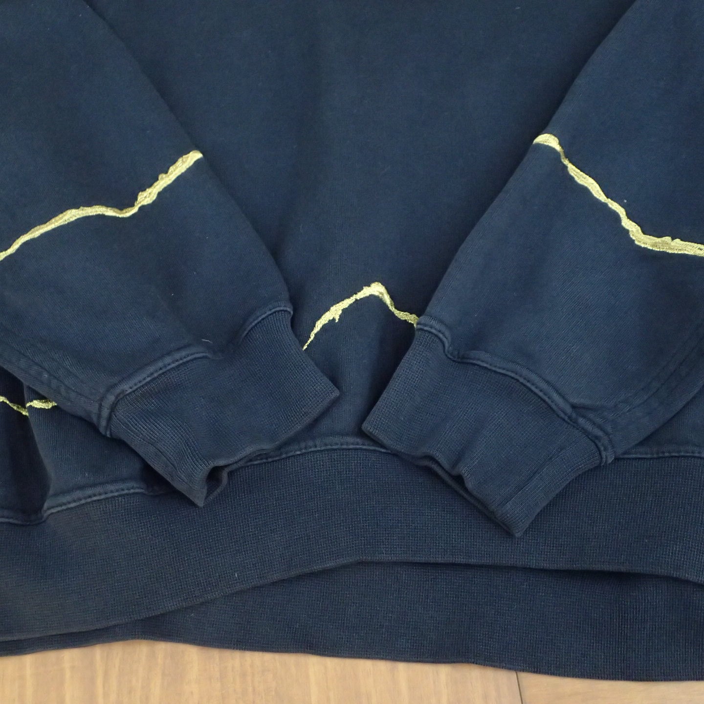 Haider Ackermann 2017AW Gold Embroidered Sweatershirt