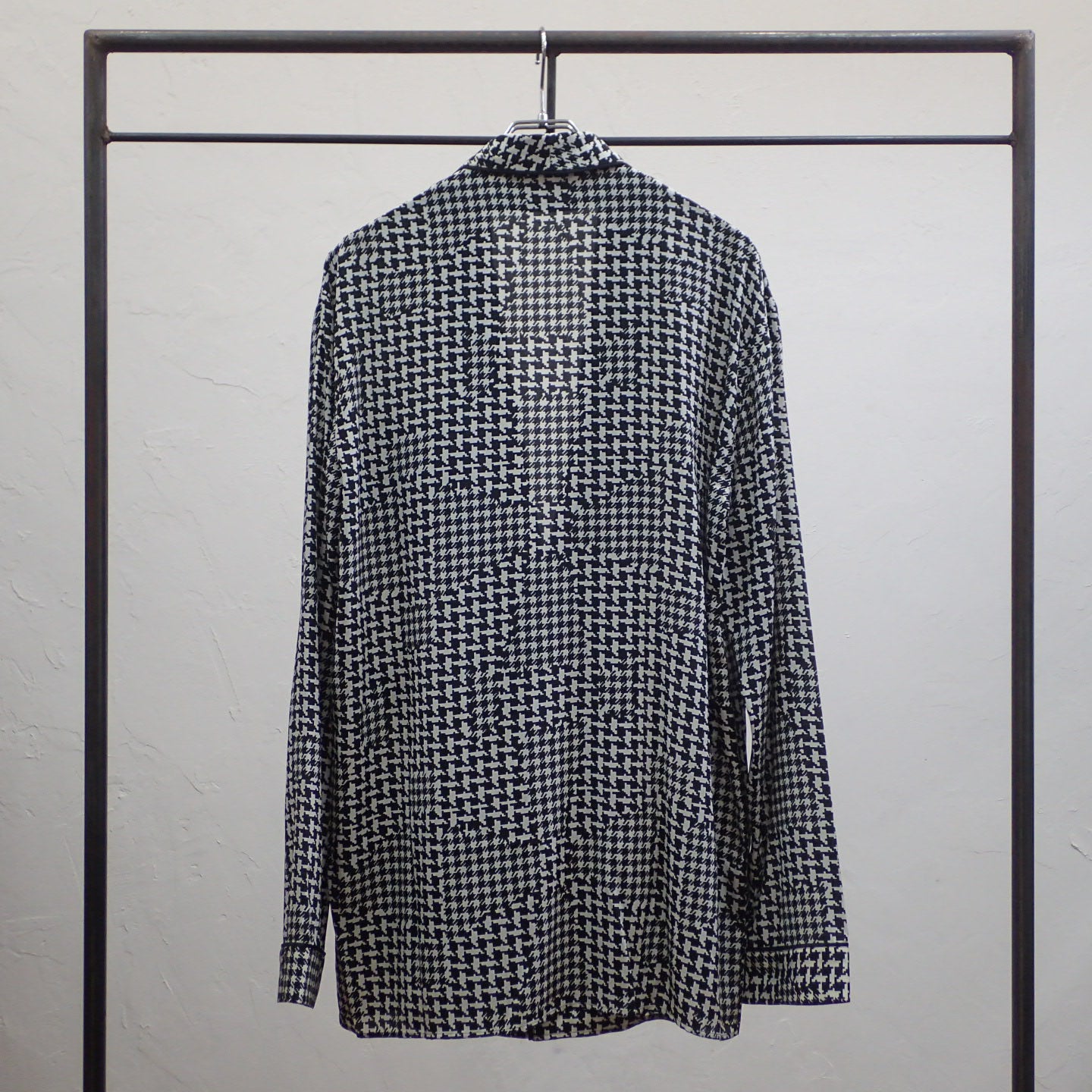 Haider Ackermann Houndstooth Silk Jacket