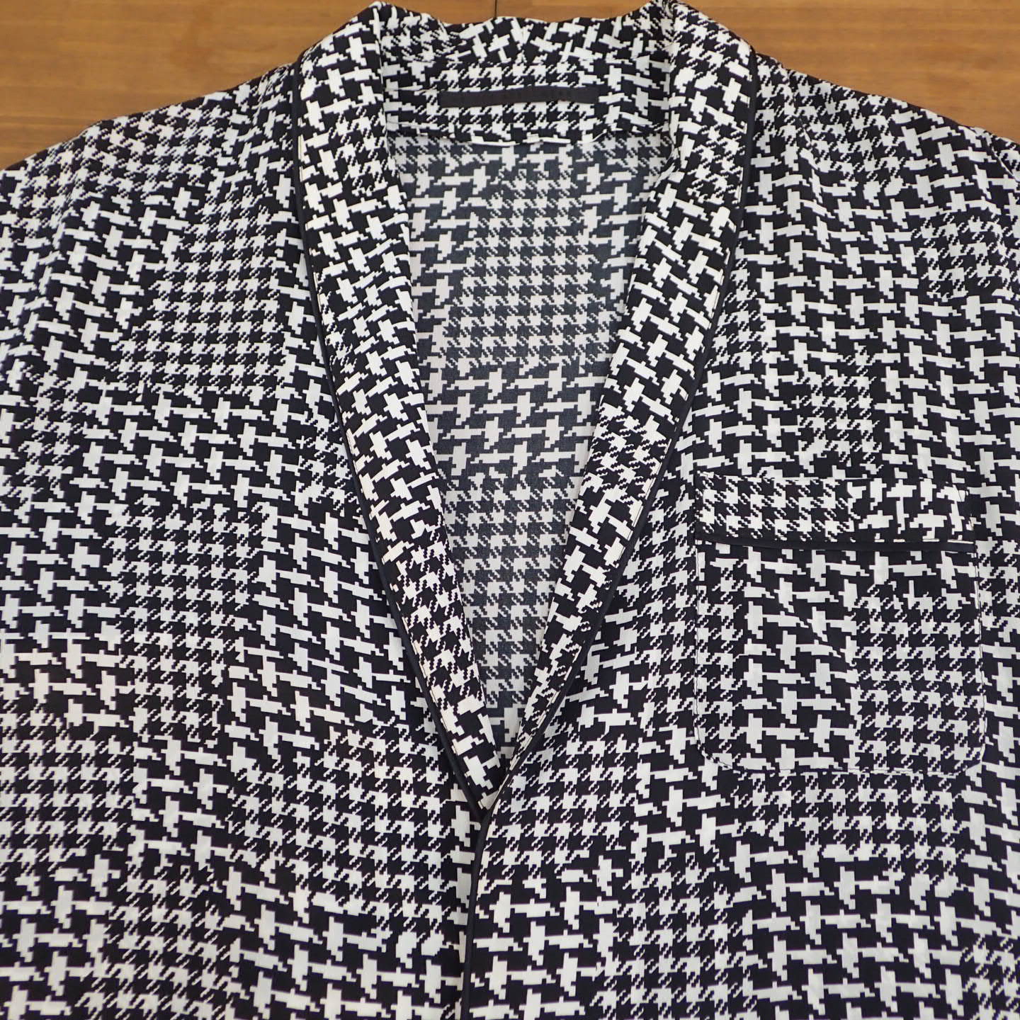 Haider Ackermann Houndstooth Silk Jacket